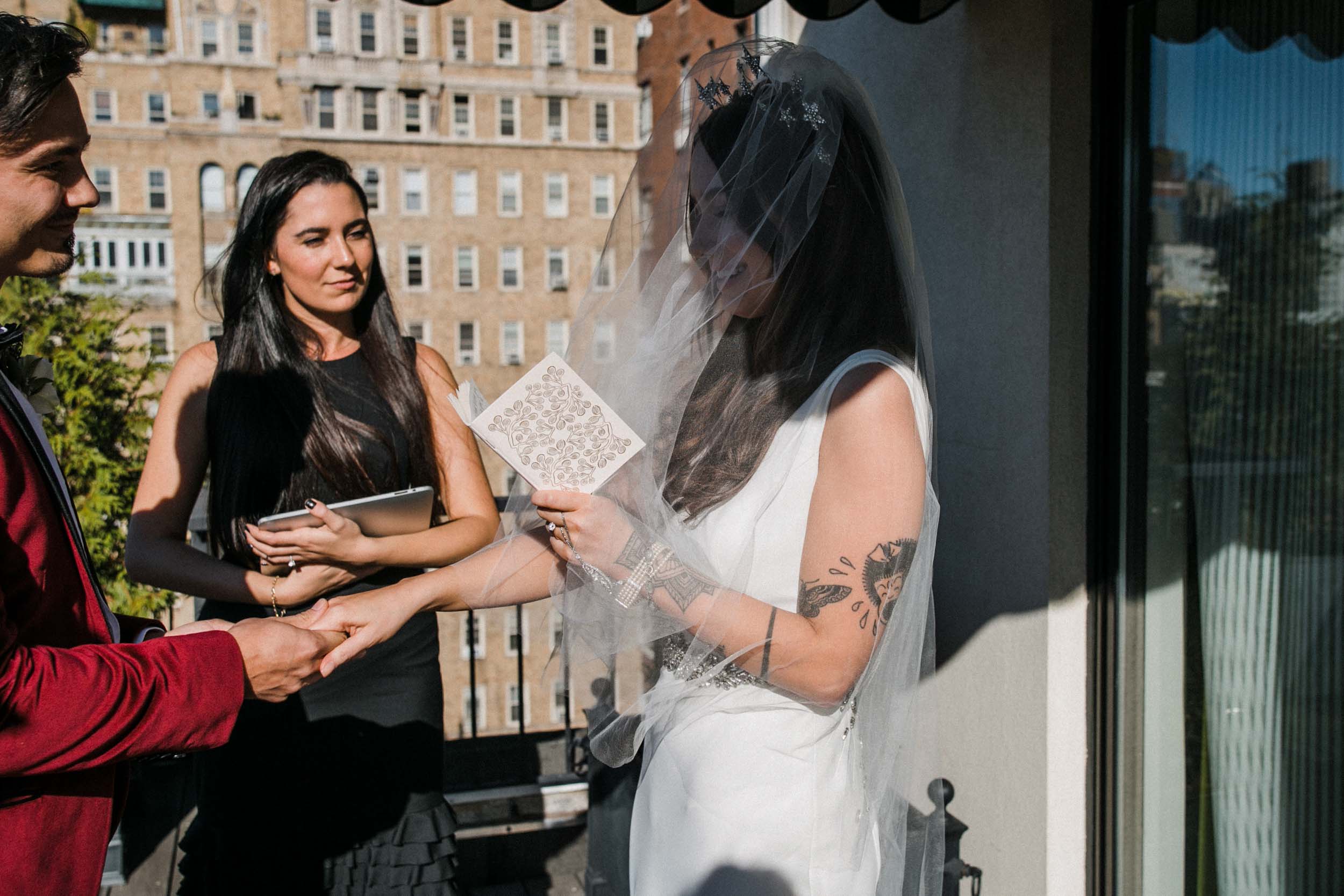  Sarah Kuszelewicz Photography New York City International Elopement Lifestyle Wedding Photographer marlton hotel wedding nyc 