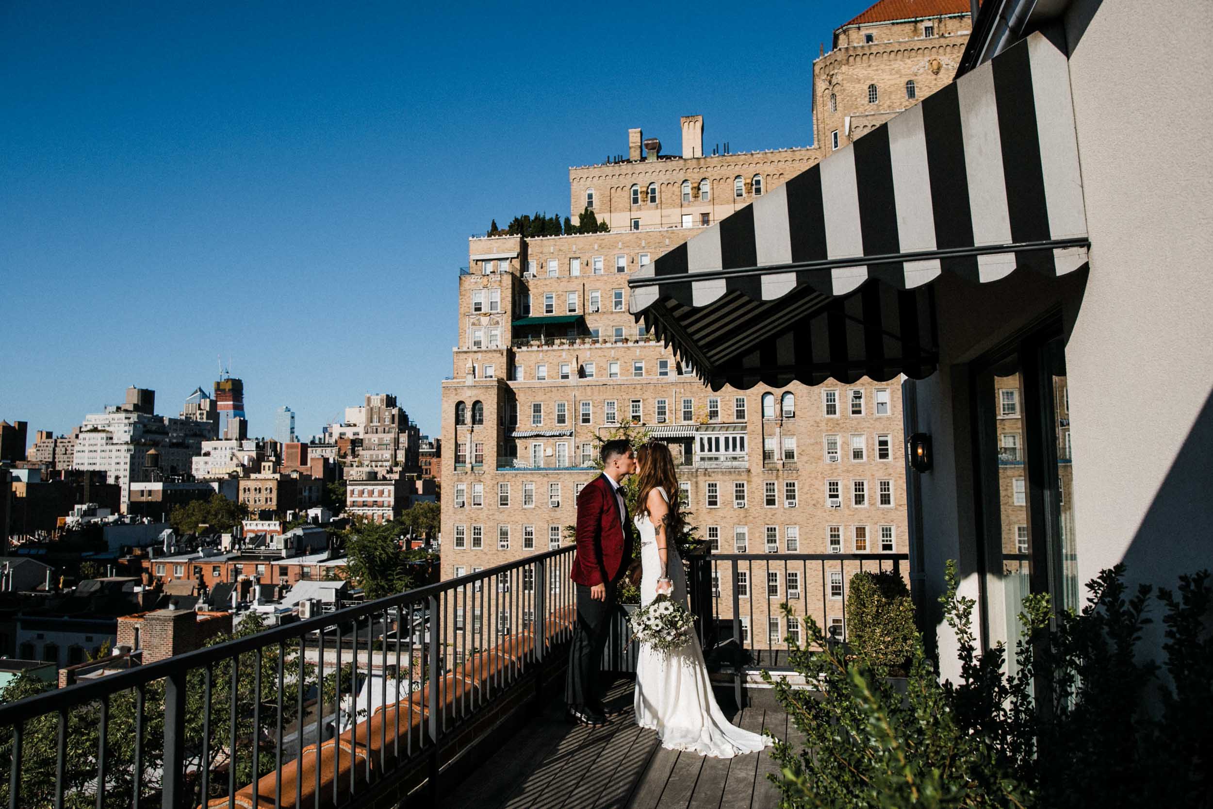  Sarah Kuszelewicz Photography New York City International Elopement Lifestyle Wedding Photographer marlton hotel wedding nyc 