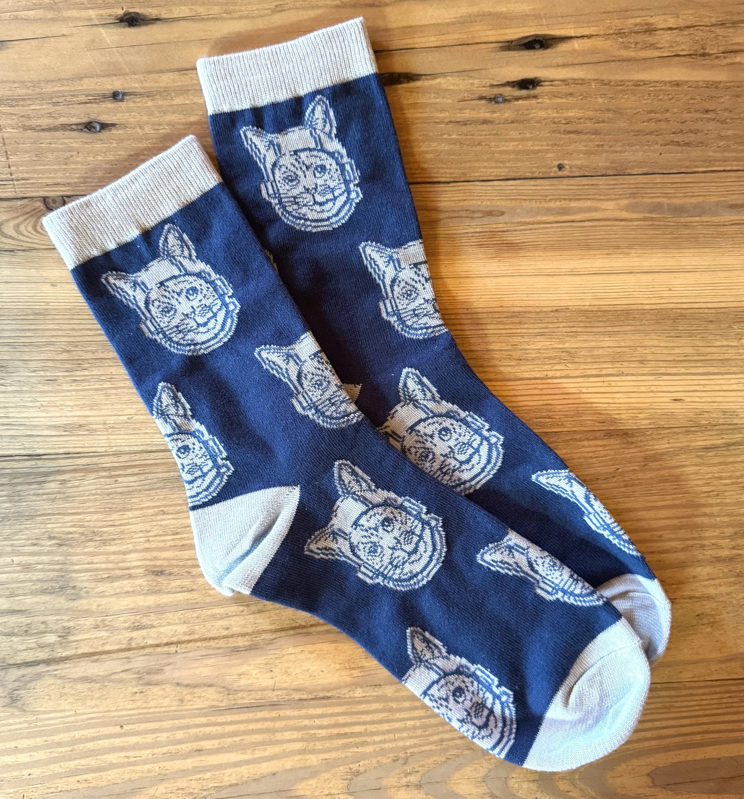 Rohrbach Space Kitty socks