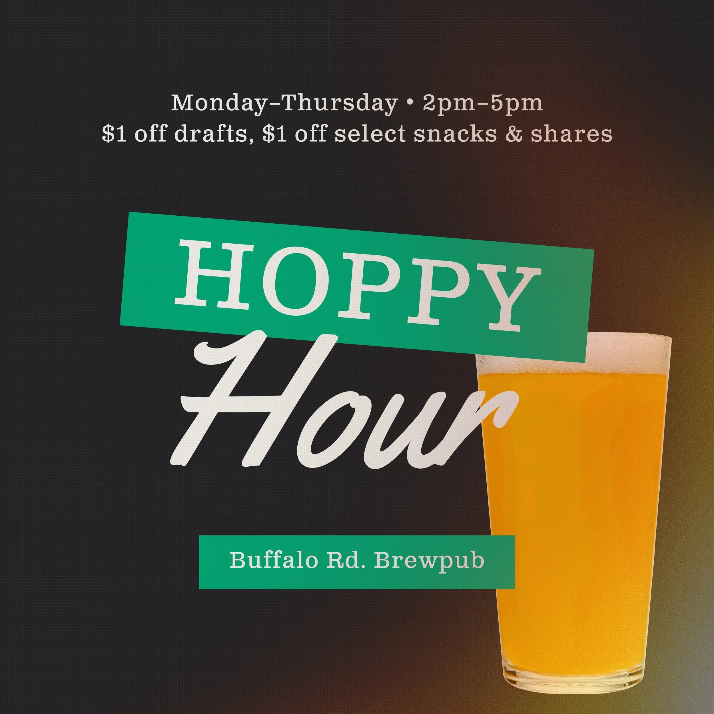 Rohrbach Buffalo Rd. Brewpub Hoppy Hour