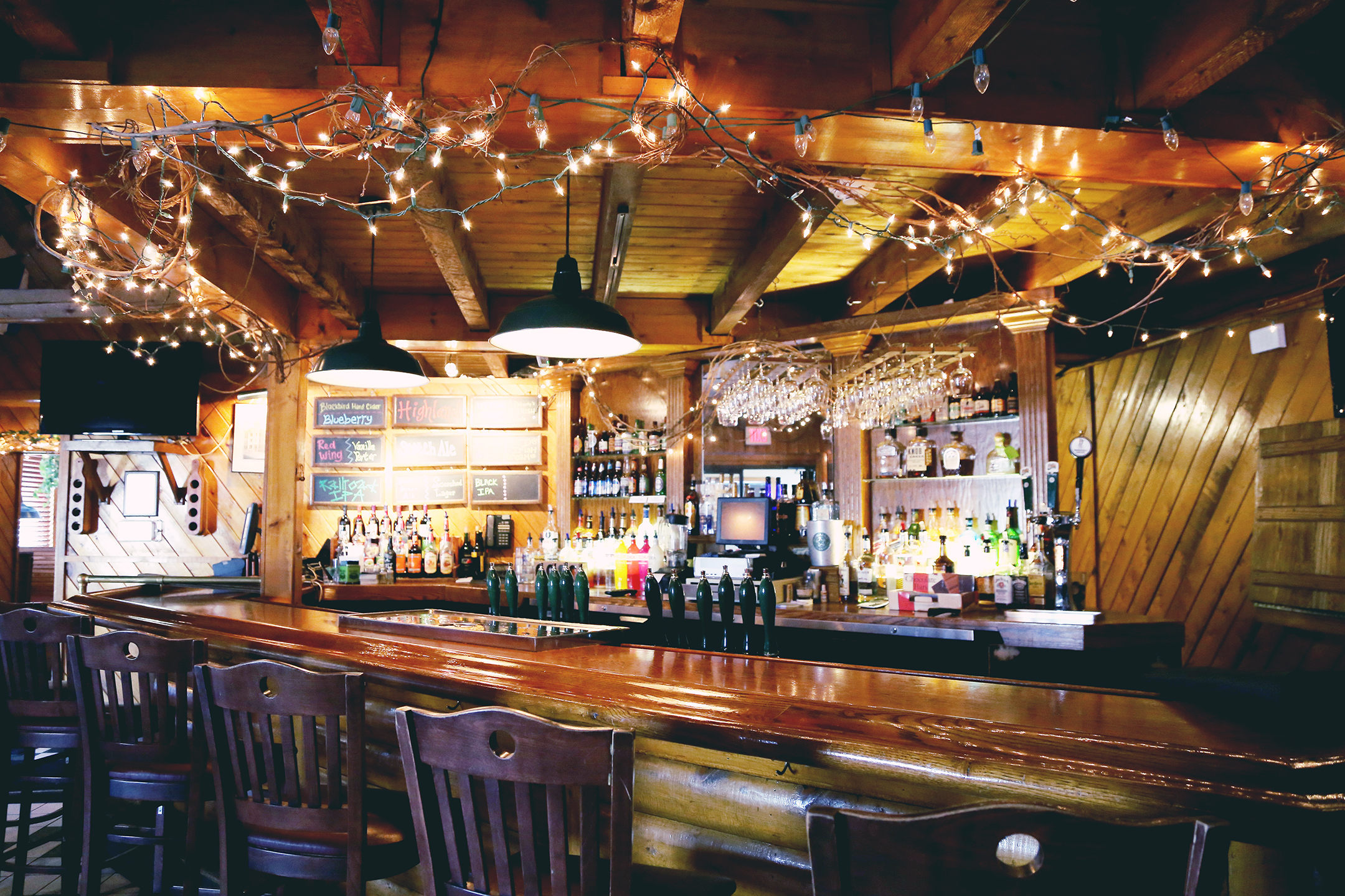 Bar at the restaurant/brewpub