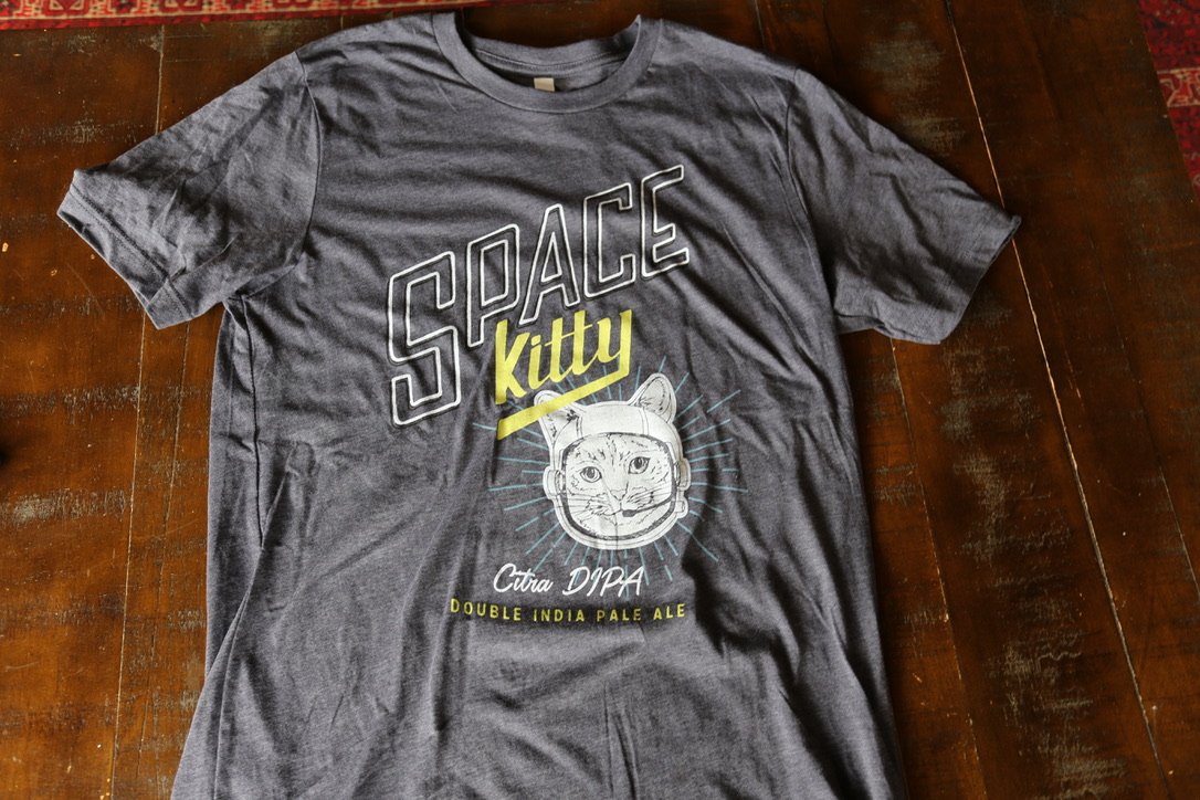 Space Kitty T Shirt Rohrbach Brewing Company