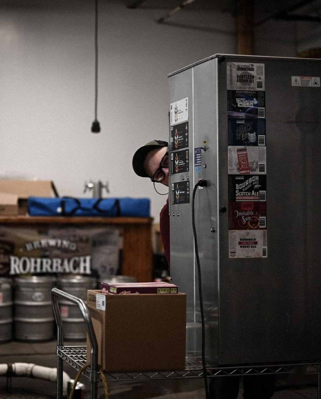 Brew Crew in action 👏⁠
⁠
📸 @keatonpotatoess⁠
⁠
#rohrbachbrewingco #exploreroc #brewcrew #brewerylife