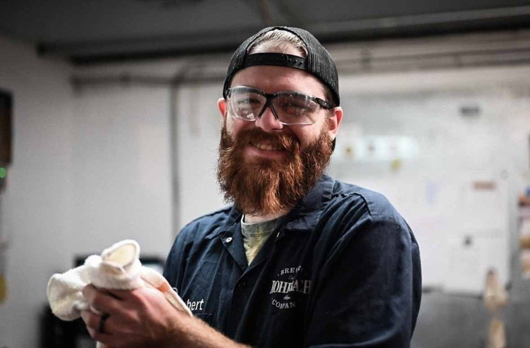 Day in the life of our talented brew crew 👀⁠
⁠
📸 @keatonpotatoess⁠
⁠
#rohrbachbrewingco #exploreroc #brewcrew #brewerylife