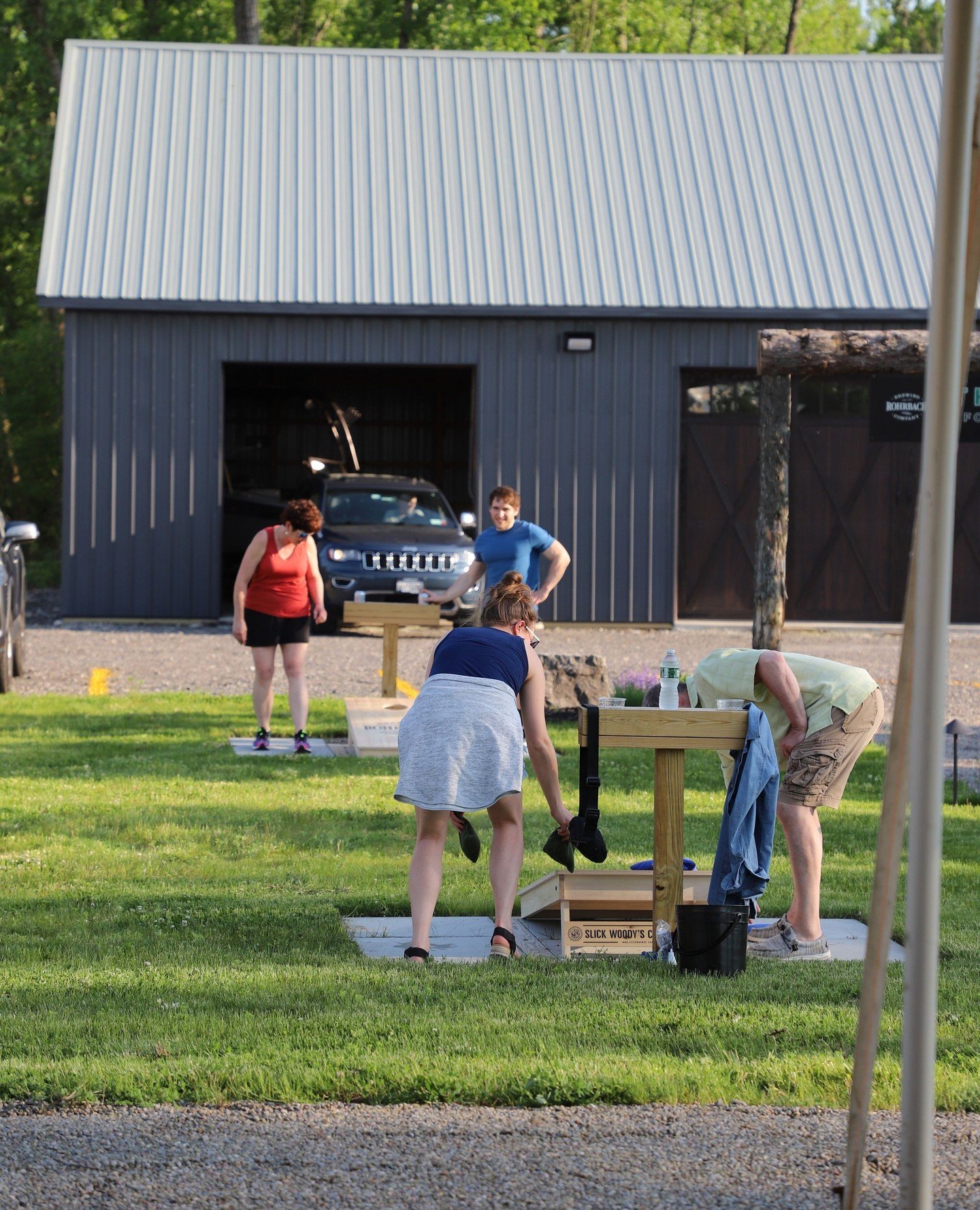 Corn Hole League is back at the Buffalo Rd. Beer Garden!⁠
⁠
&rarr; League begins June 19, Thursday nights @ 6pm⁠
&rarr; 🎟 $20 Entry fee per person⁠
&rarr; 100% payout split between 1st, 2nd, 3rd place⁠
⁠
Registration + more info: https://www.rohrbac