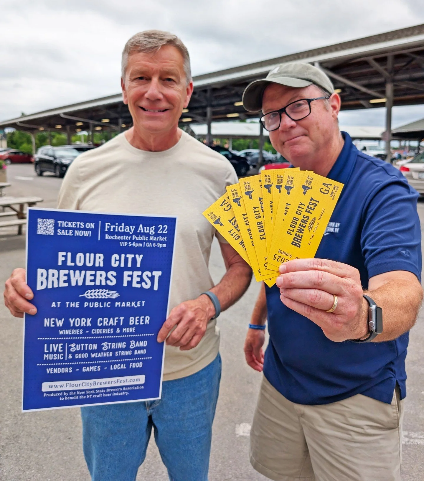 Counting down the days until our favorite night of the summer at the Public Market. This year's fest is hosted by the people who know beer best and we can't wait to see what's in store! @nyscraftbeer⁠
⁠
Don't forget you can skip the fees by snagging 