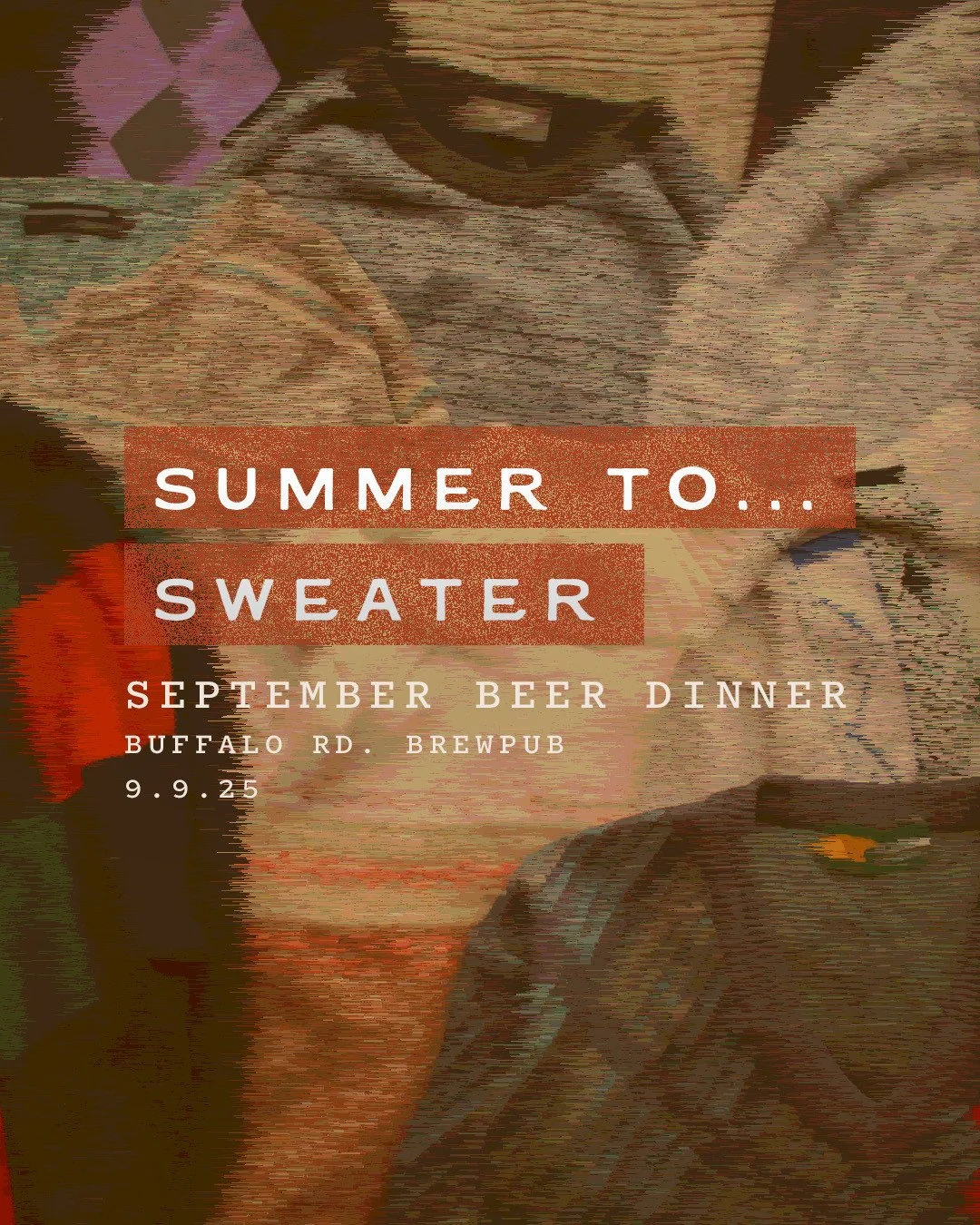 Join us at the Buffalo Rd. Brewpub for a four-course pairing dinner that tastes like the weather that&rsquo;s changing. 🌥️ We&rsquo;ll move from late-summer flavors into early-fall comfort, with each course paired with a Rohrbach beer brewed for the