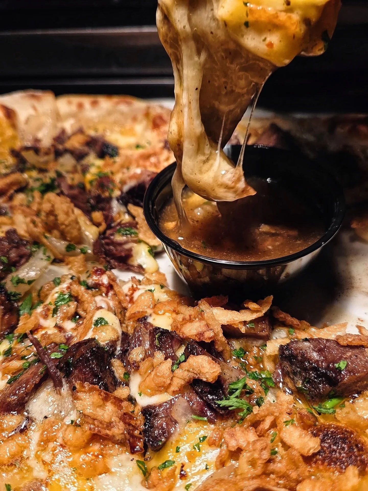 Comfort specials at the Railroad St. Beer Hall are here all week. &rarr; French onion pizza, $5 Living Dead Different Animal pints, 4-packs of Bonnie&rsquo;s beer, fiesta potato bowls, + harvest pizza w fresh squash and wood-fired pork.

#eatlocal #r