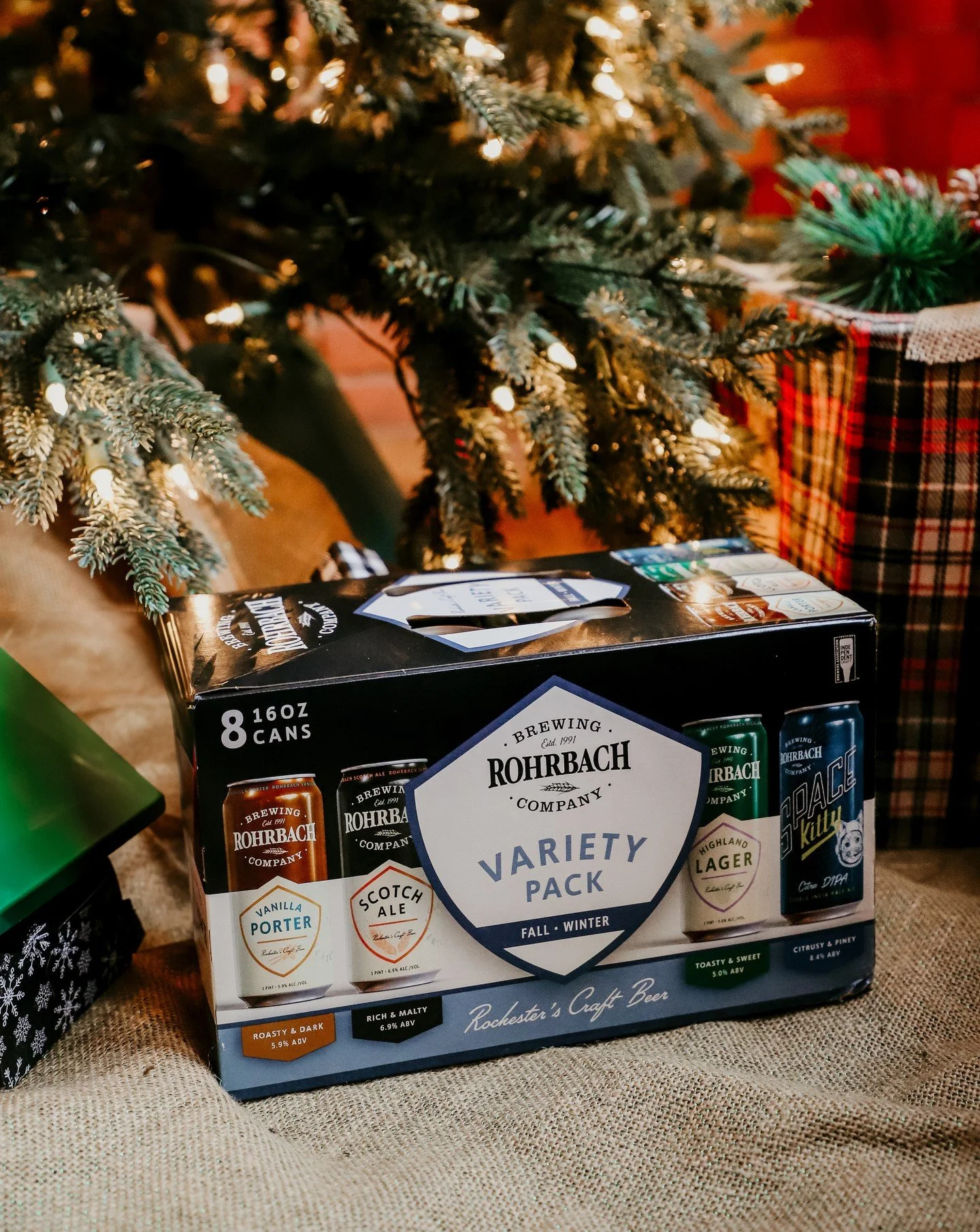 This one's for the Rochester lifer, the friend who just moved here, or the one who won&rsquo;t shut up about missing Wegmans. The Fall/Winter Variety Pack brings the classics home: Scotch Ale, Vanilla Porter, Highland Lager, and Space Kitty. Brewed i