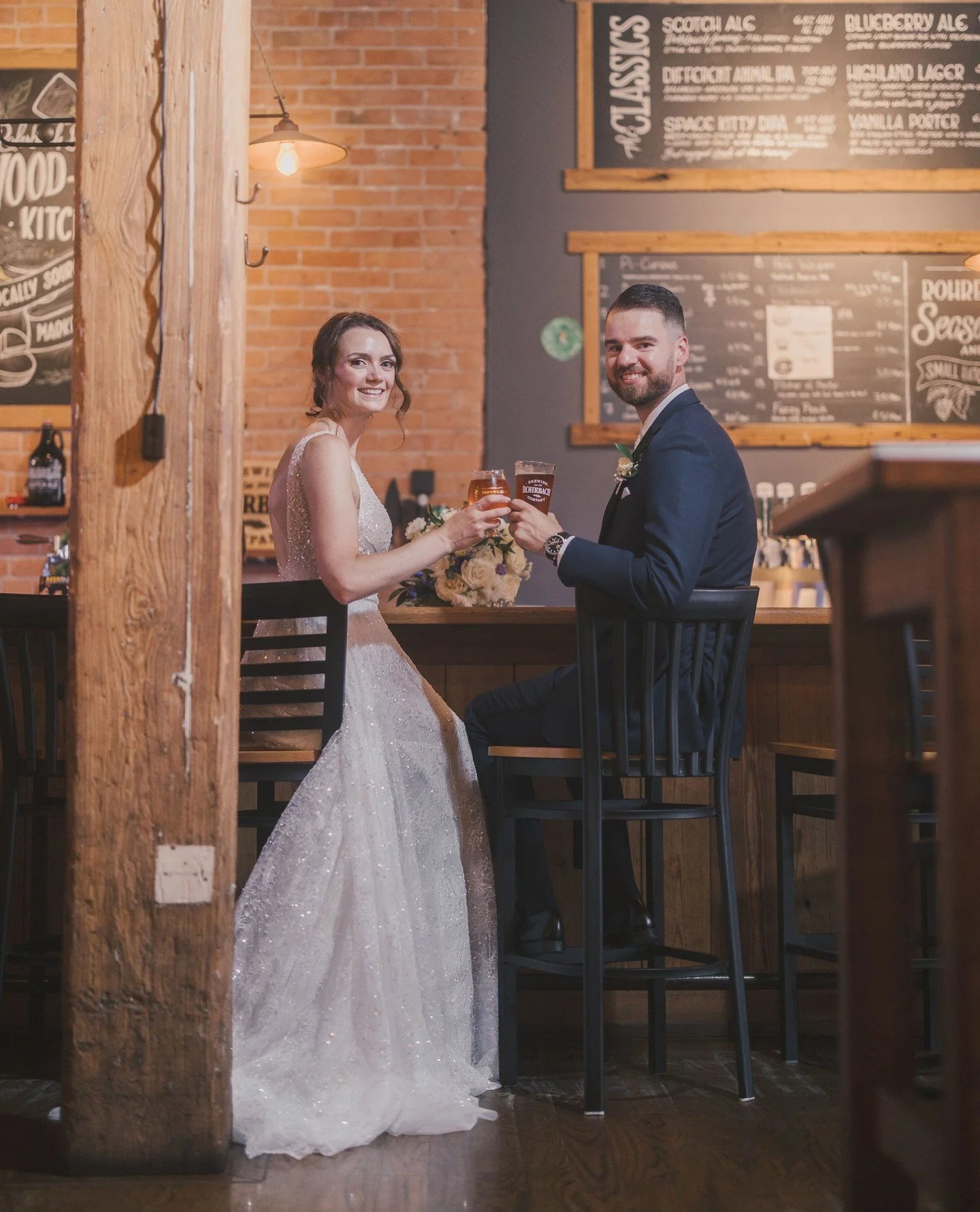 Tis the season for love ✨️⁠
⁠
Through the years, Rohrbach has seen a lot of first dates. This couple's is extra special because they went on to have their rehearsal dinner and wedding photos here, too! ⁠
⁠
We wish you both a lifetime of happiness (an
