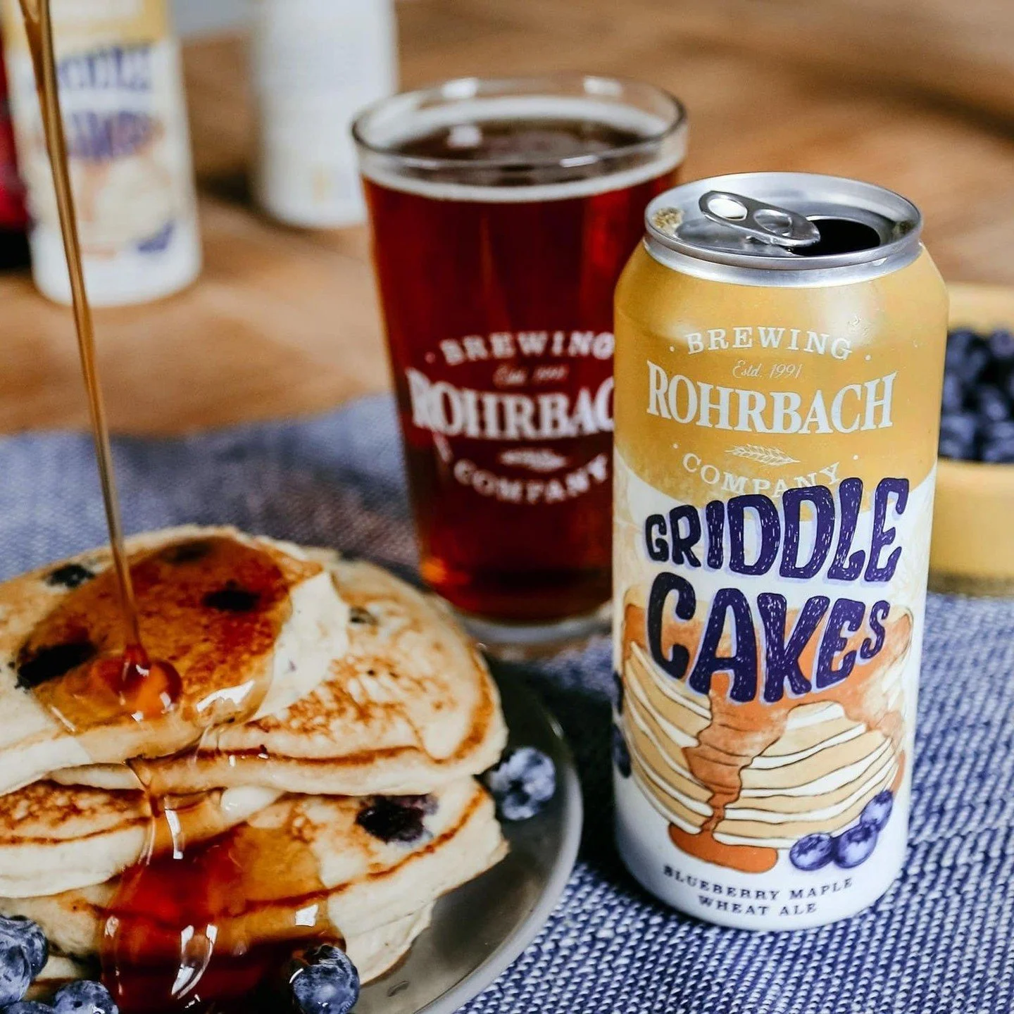 Morning view 🥞🫐