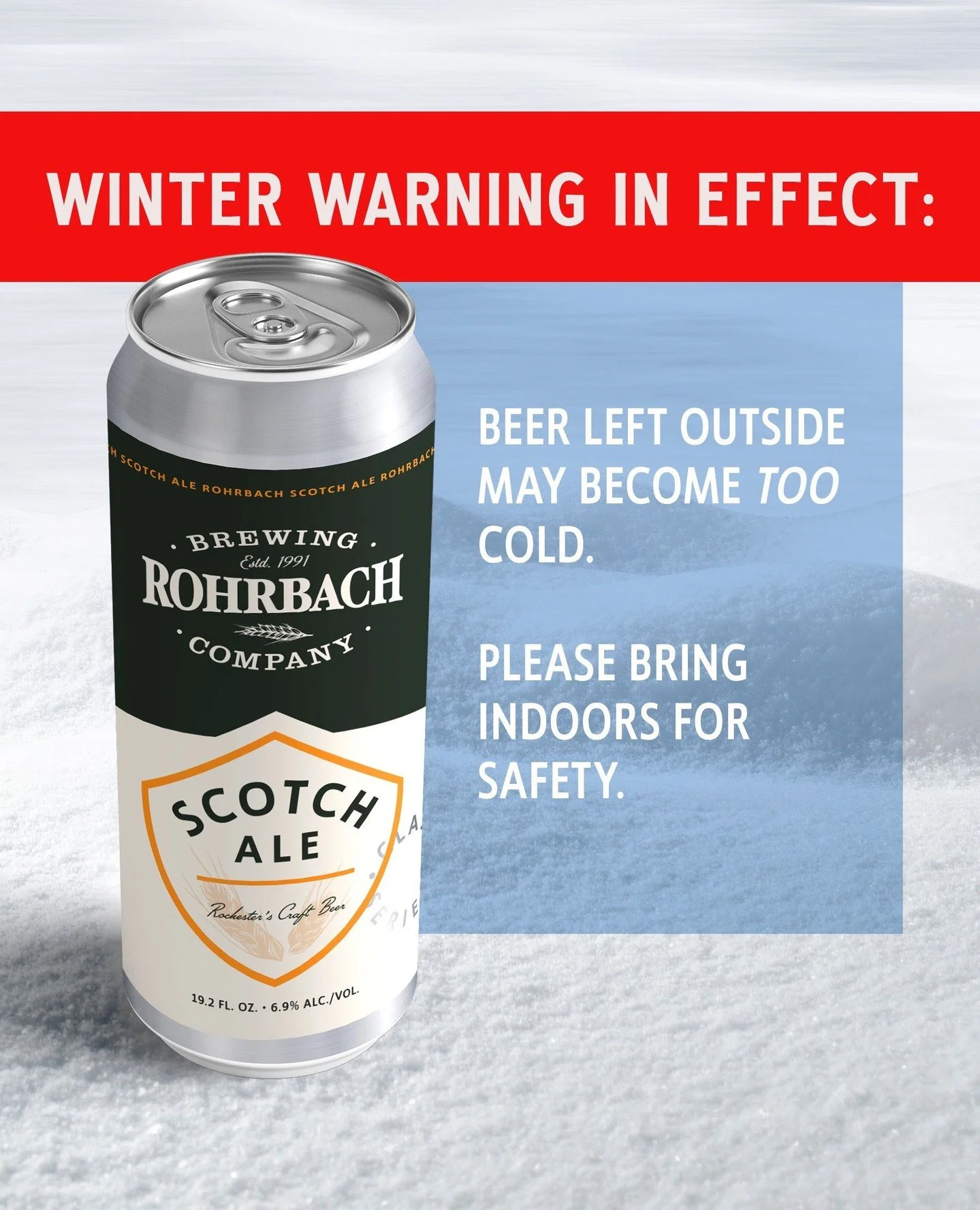 All jokes aside, enjoy some good beers, be safe, and check on your neighbors this weekend! ✔️