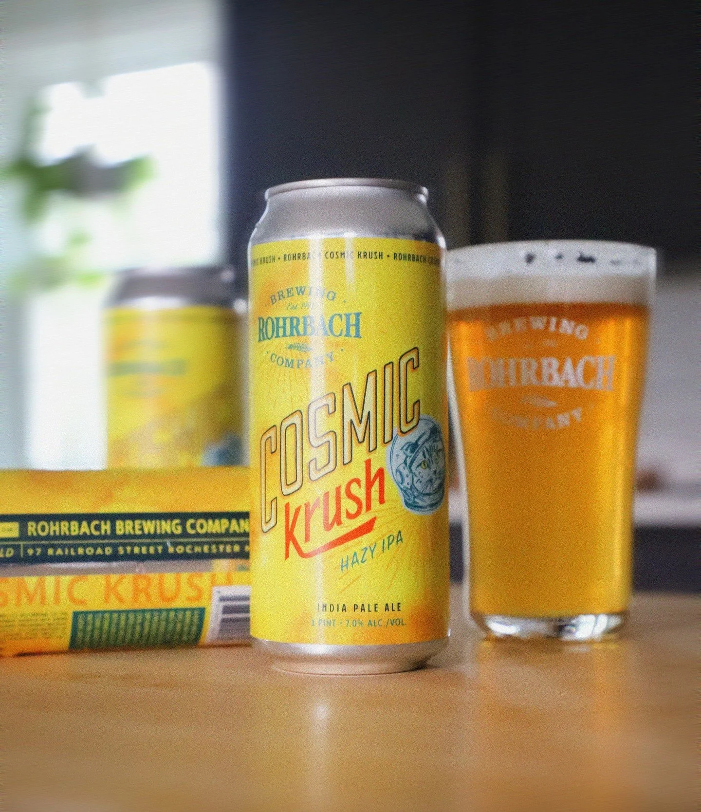 The Bills aren't at the game, so we're here for the beer and the snacks. Cosmic Krush pairs perfectly with your favorite buffalo chicken dip and that "it'll be us next year" feeling 🏈⁠
⁠
#gobills