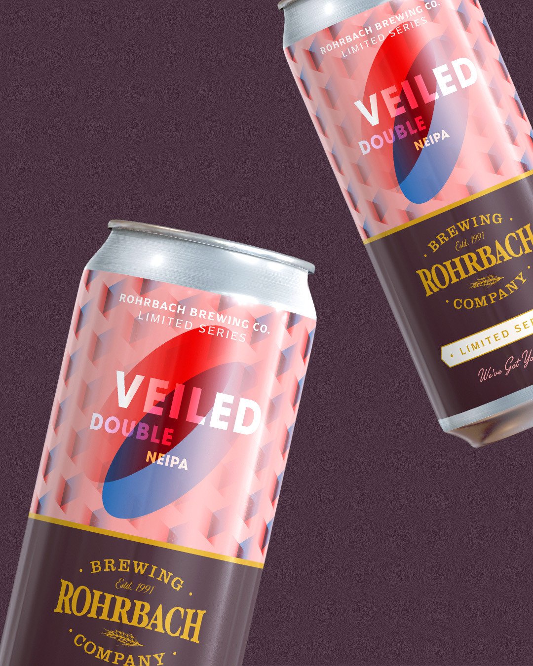 🆕 brew coming to stores this week &rarr; Veiled Double NEIPA⁠
⁠
Veiled Double NEIPA is a smooth, hazy brew heavily dry-hopped with Elani, Strata, and Citra Hops. Bursting with notes of tropical fruit and citrus, it delivers a remarkably smooth sip w