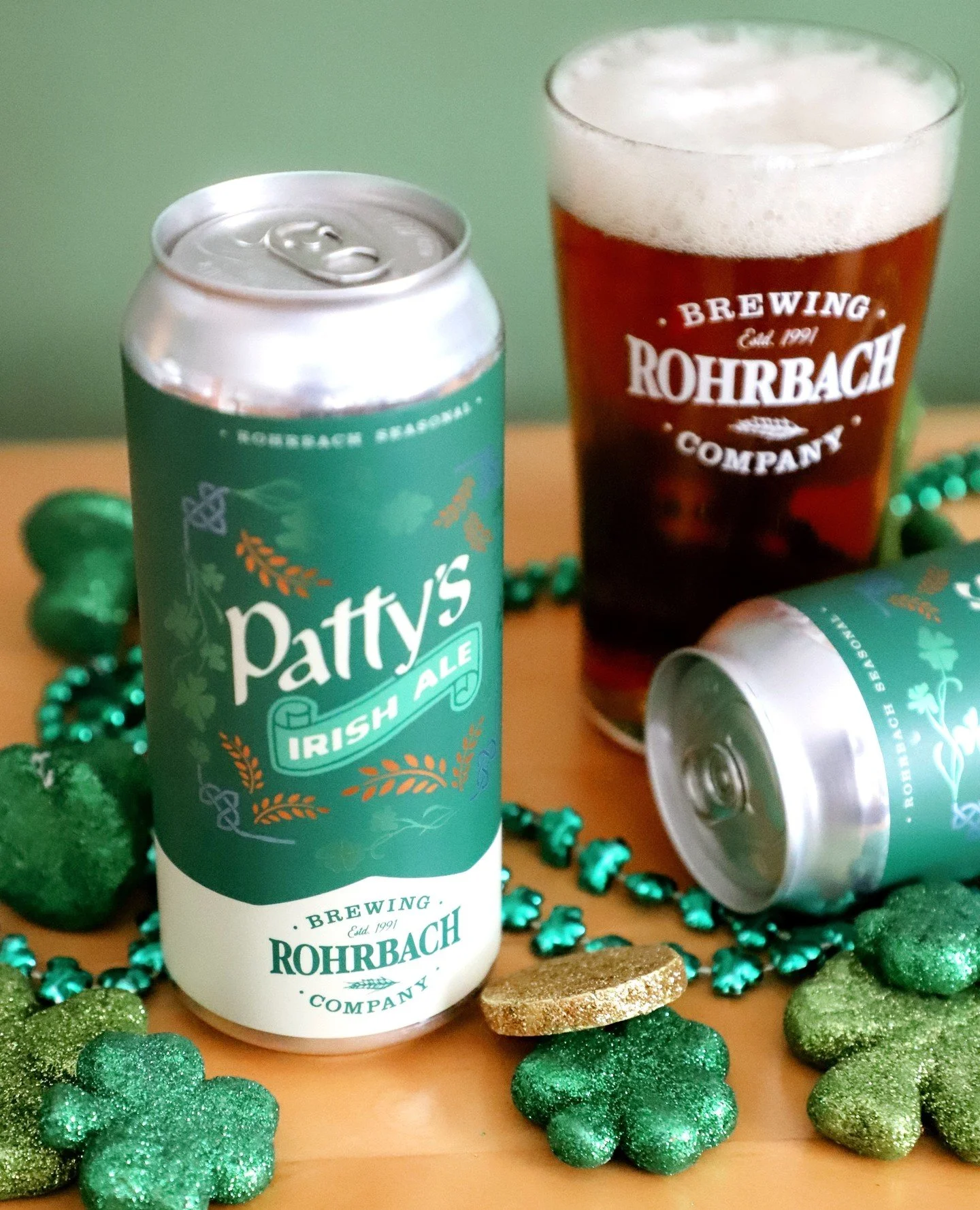 Patty&rsquo;s Irish Ale is ready to make its rounds. 🍀 St. Patrick&rsquo;s Day is right around the corner. This is the time to stock up! Patty&rsquo;s is ready to party.