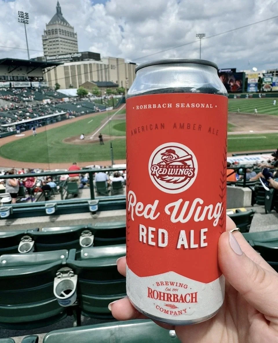 Home opener day ⚾️ We know who we're rooting for + what we're drinking!⁠
⁠
#redwingredale