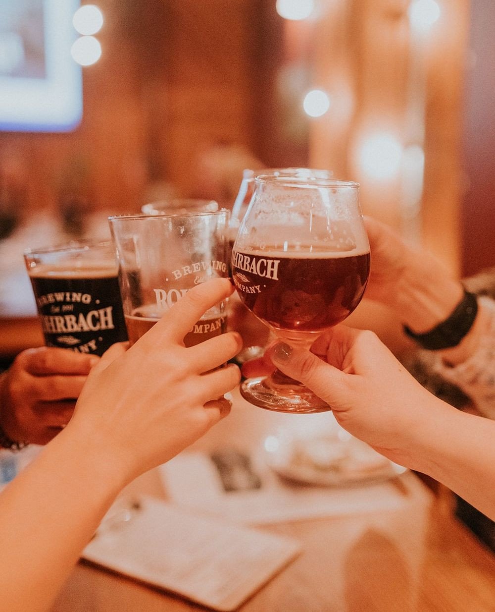 This could be you + your friends... There are only a few tickets left for next week's beer pairing dinner at the Railroad St. Beer Hall! Get yours on our website before it sells out 🎟️⁠
⁠
Join us on Tuesday, April 14, @ 6pm, for a four-course pairin