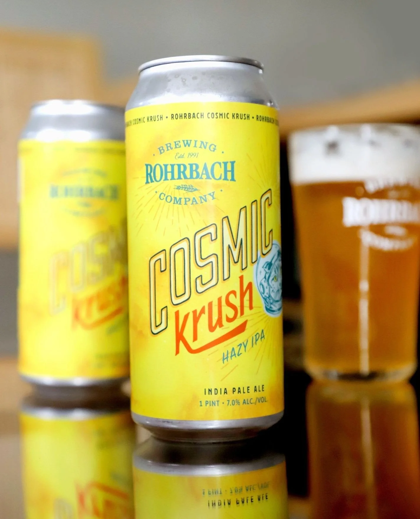 One year of Cosmic Krush ☄️ Thank you for all the love as we added this hazy, juicy India Pale Ale to the Rohrbach Classics lineup!⁠
⁠
#rohrbachclassics #cosmickrush