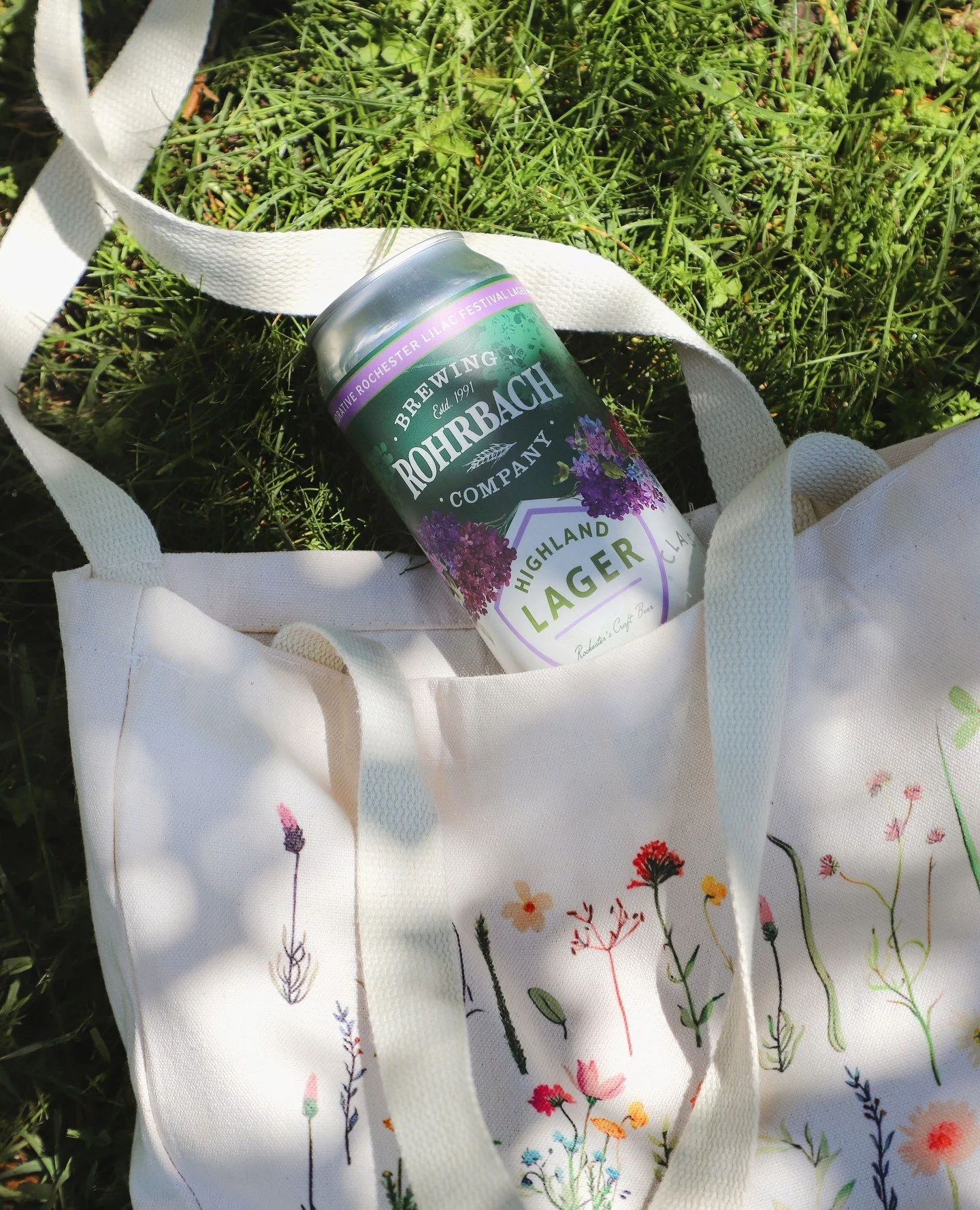 Highland Lager during Lilac Festival just feels so right🪻⁠
⁠
Its limited-edition label is still making its rounds for the final days of Lilac Fest! Catch it at the fest or in stores before it heads back to its usual look.⁠
⁠
#roclilacfestival #highl