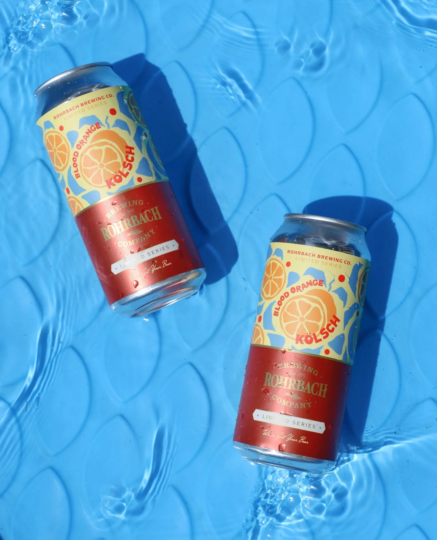 Pool rules: stay hydrated 🍻⁠
⁠
Blood Orange K&ouml;lsch is ready for the long weekend 🇺🇸