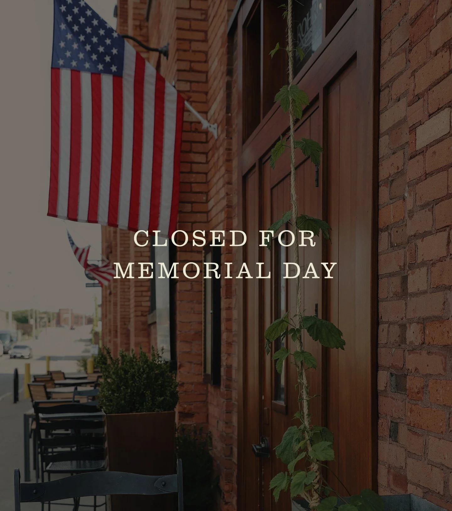 Today, we honor the brave men and women who gave their lives in service. As we gather with family and friends, remember to raise a pint to those who gave everything. We thank you 🍻⁠
⁠
Both locations are closed. Find your Rohrbach picnic beers in sto
