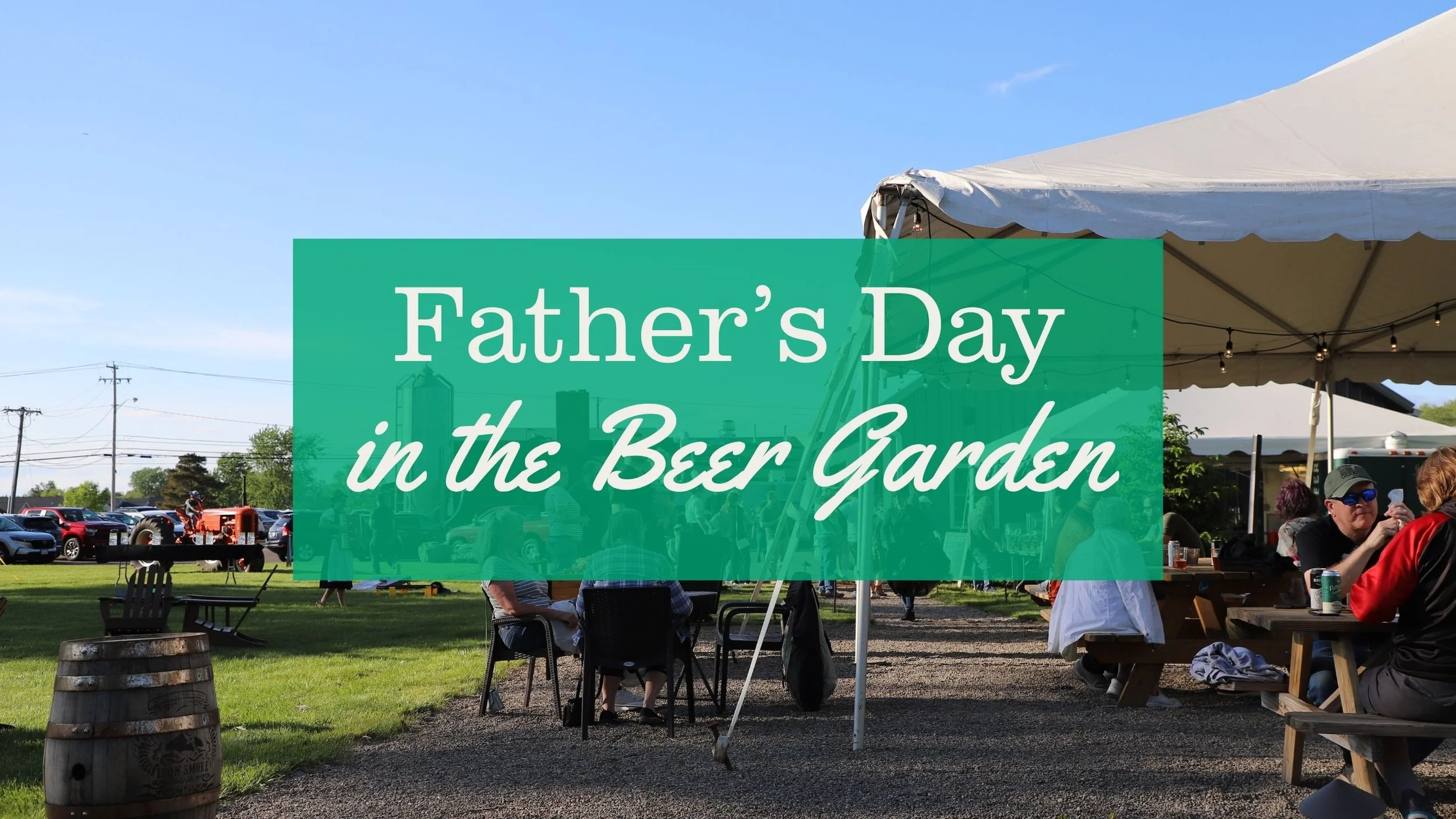 Father’s Day in the Beer Garden