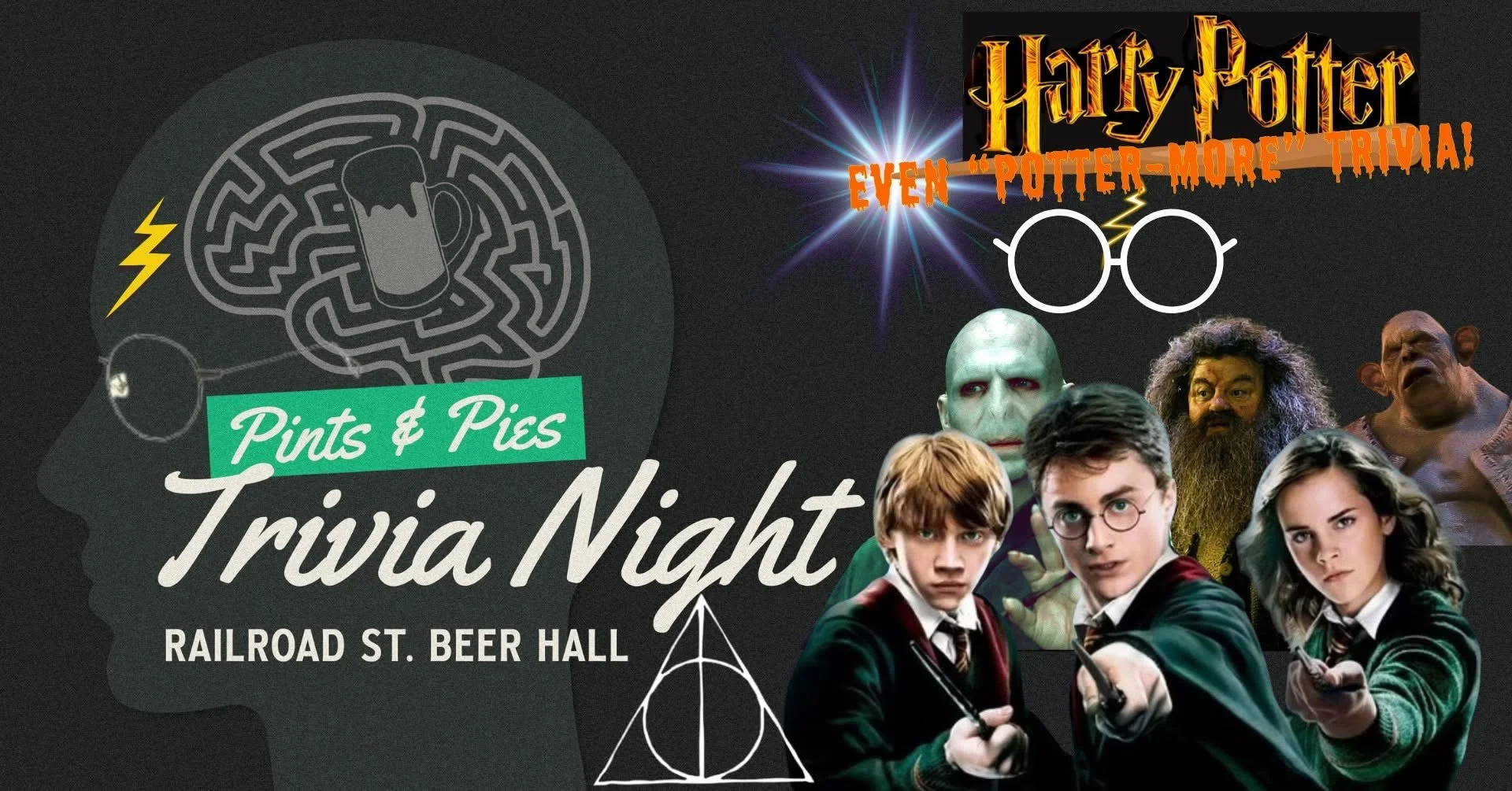 Pints + Pies Trivia – Harry Potter