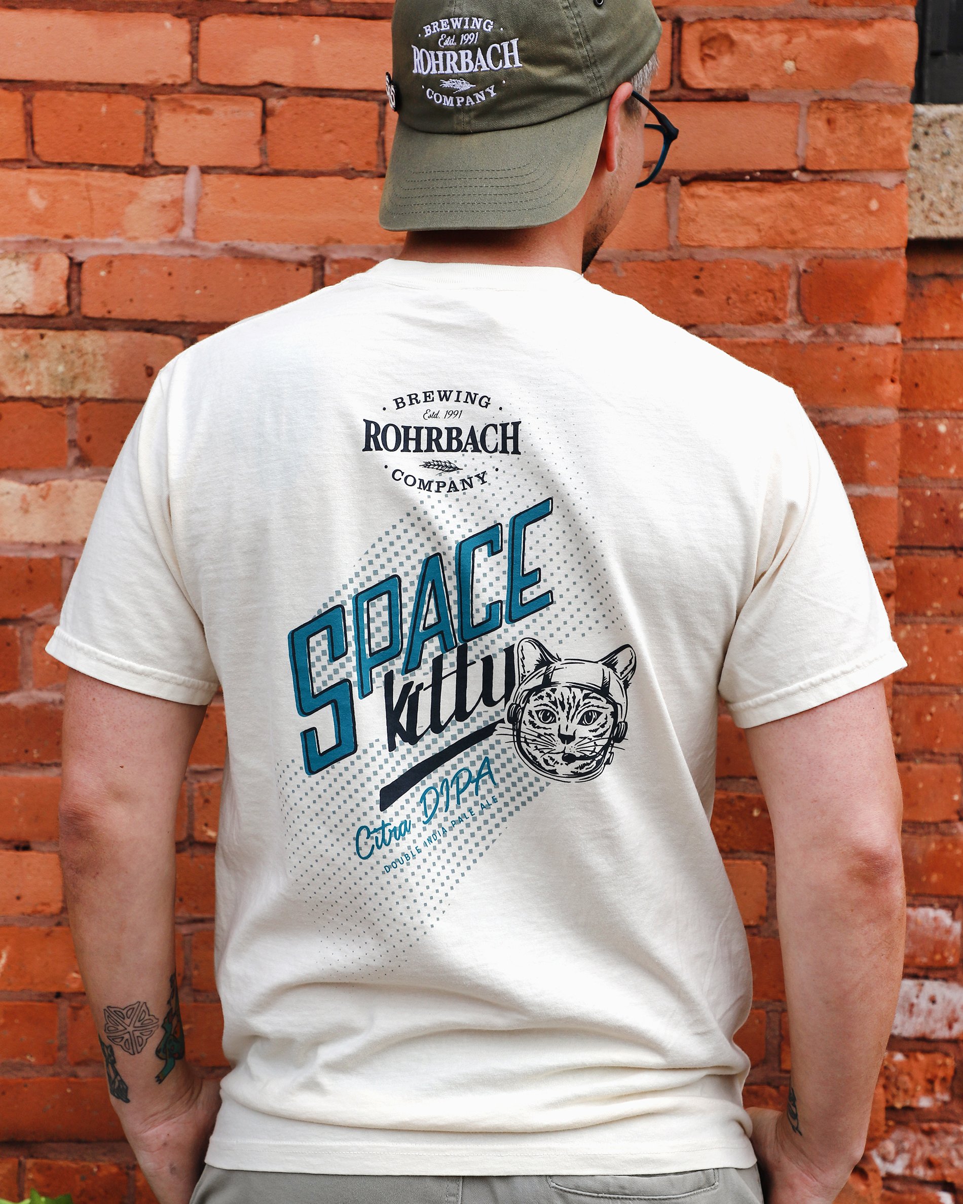 Space Kitty Pocket Tee