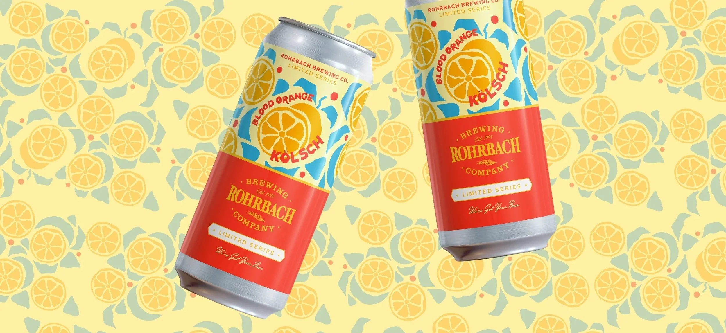 Rohrbach limited release beer Blood Orange Kölsch