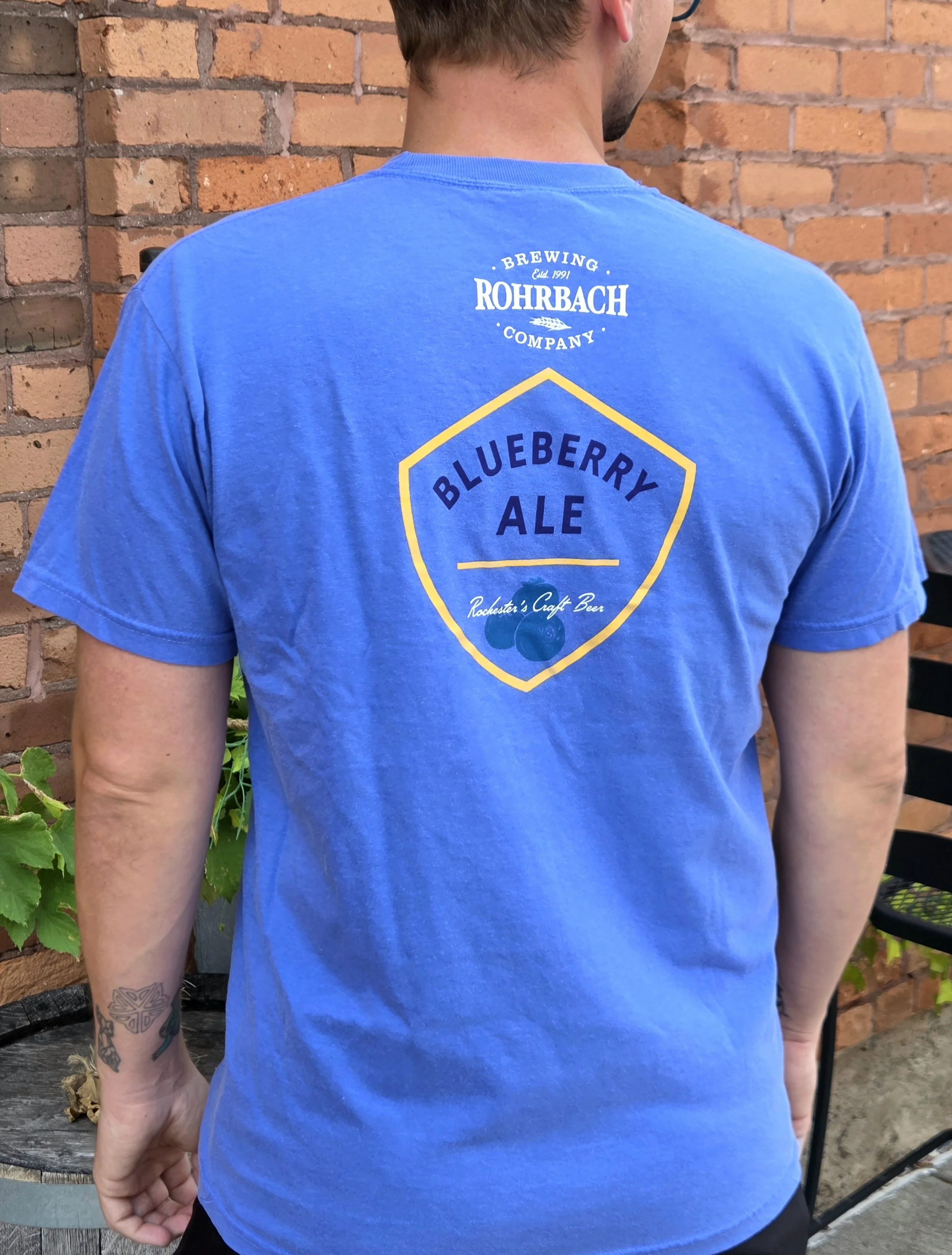Blueberry Pocket Tee