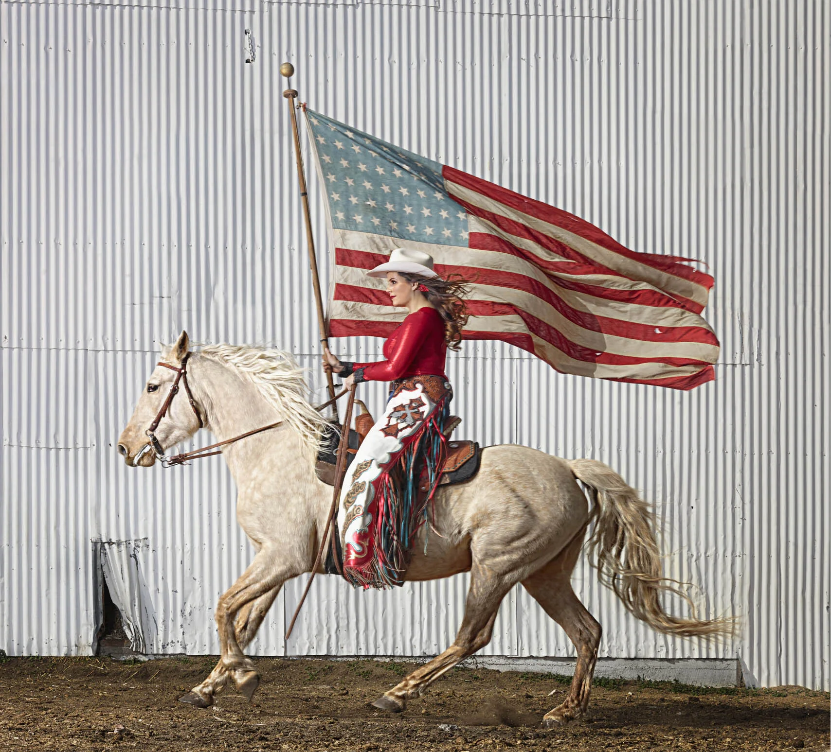 Rodeo Queen &amp; The Flag