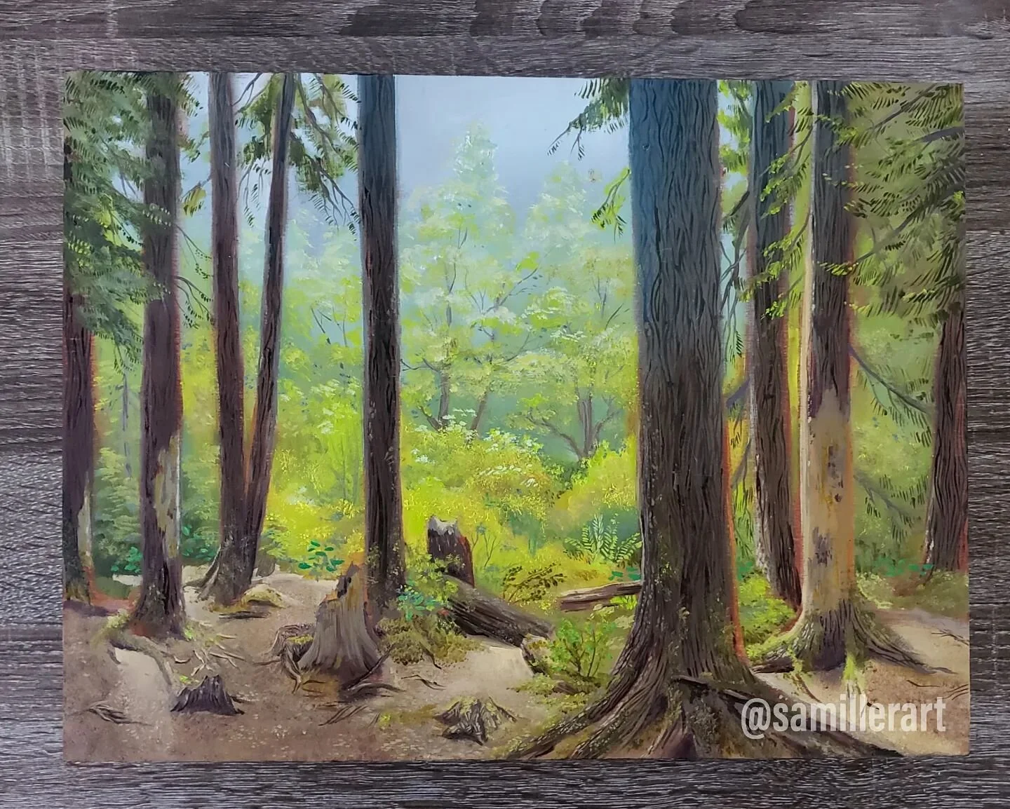 Last post I promise! Finally finished, just waiting for it to fully dry before I varnish. I just really like how it turned out. 😁

Oil on birch panel, 11&times;14in.

.
.
.
#pnw #pnwvibes #pacificnorthwest #pnwart #pnwartists #artistsoninstagram #oi