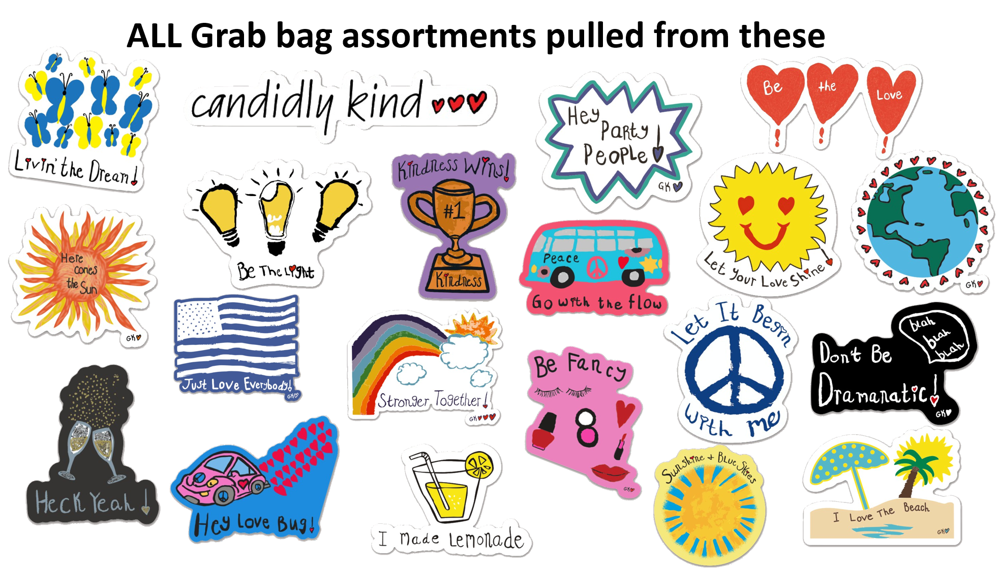 Kindness Decal Combo Pack