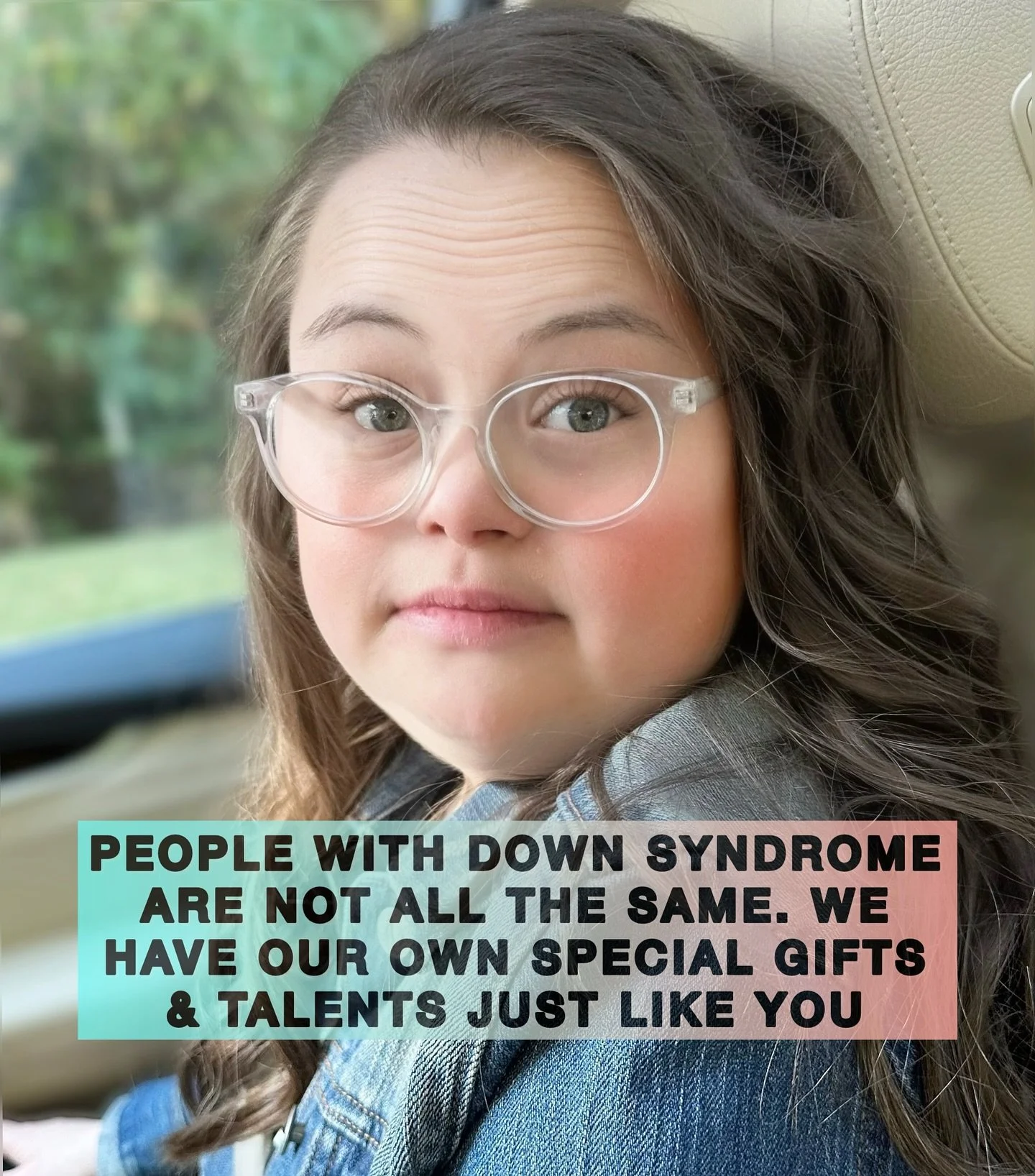 People with Down syndrome are not all the same. We have our own special gifts and talents just like you ❤️ #downsyndromeawareness #candidlykind