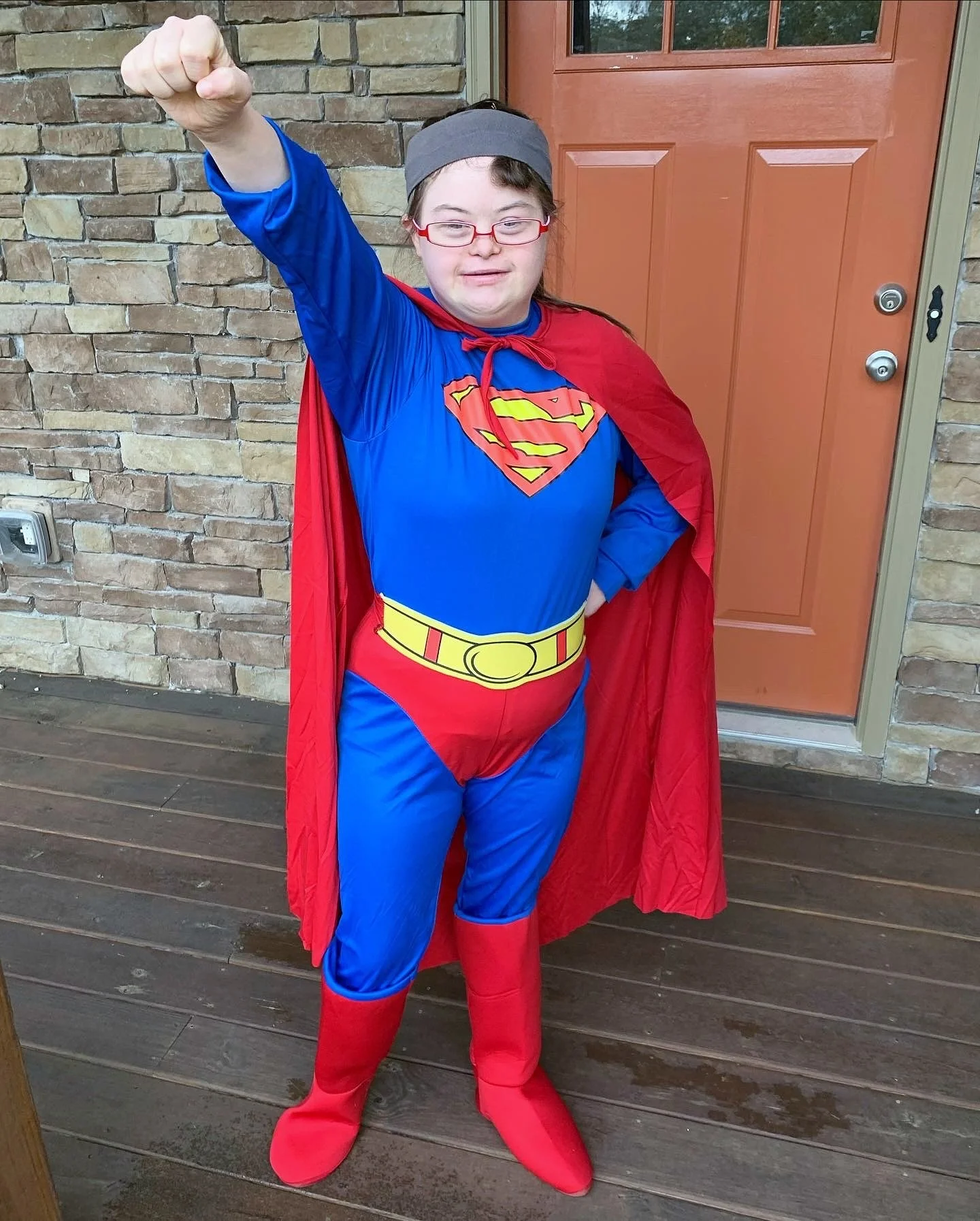 Super Woman  to the rescue&hellip;and Cat Woman, Little Witch, Bat Girl, Shaggy, Pumpkin Princess, T Swift ,  Officer Grace, Bumble, Quarterback Key,  Dorothy, Candy Lane, Frat Boy, Tin Man, Madonna, Miss Green Lantern  and Hula Queen. Grace&rsquo;s 