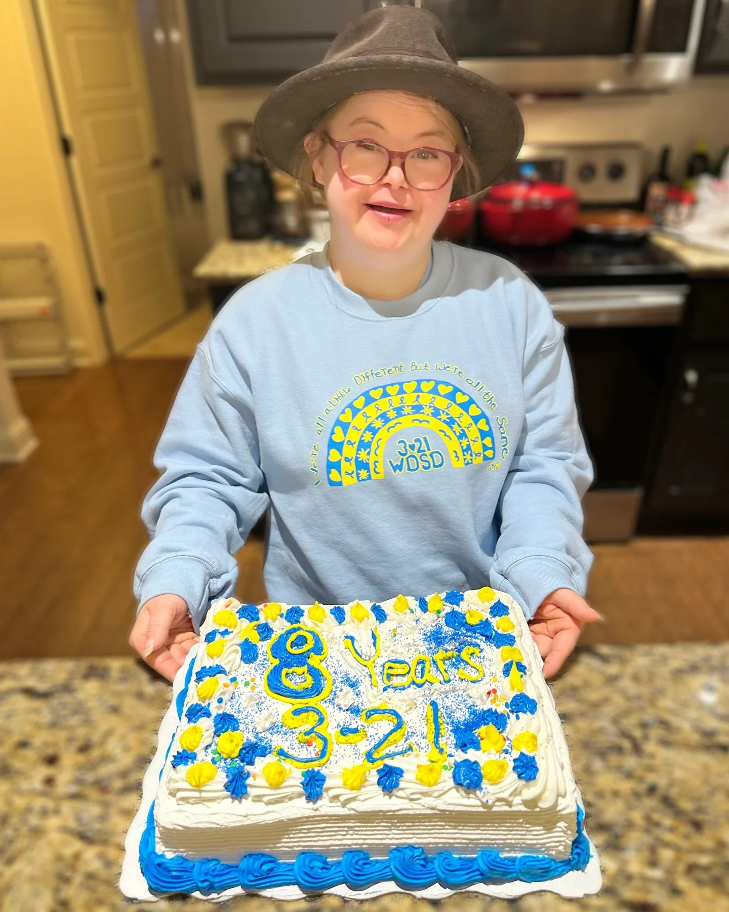 Grace&rsquo;s 8th business anniversary! 🤩🩵 

What started as a way to pull light out of a very dark time has grown into the brightest light we ever imagined. Grace started candidly kind on WDSD to honor people with Down syndrome. Our mission- to sp