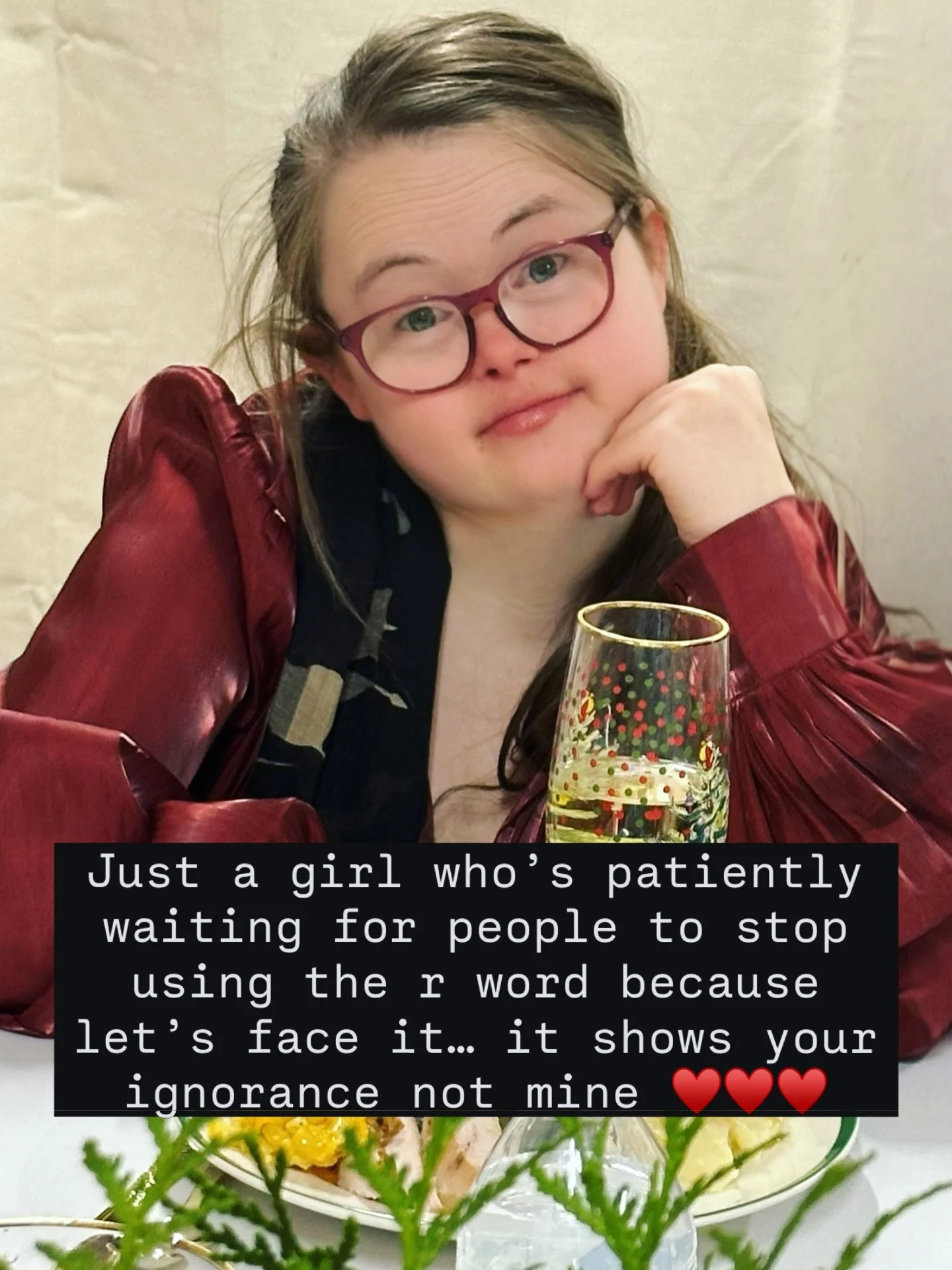 That&rsquo;s what I&rsquo;m talking about. And it sounds horrible too. We love everybody but dang people please just just stop saying it. Please and thank you &hearts;️ #disabilityawareness