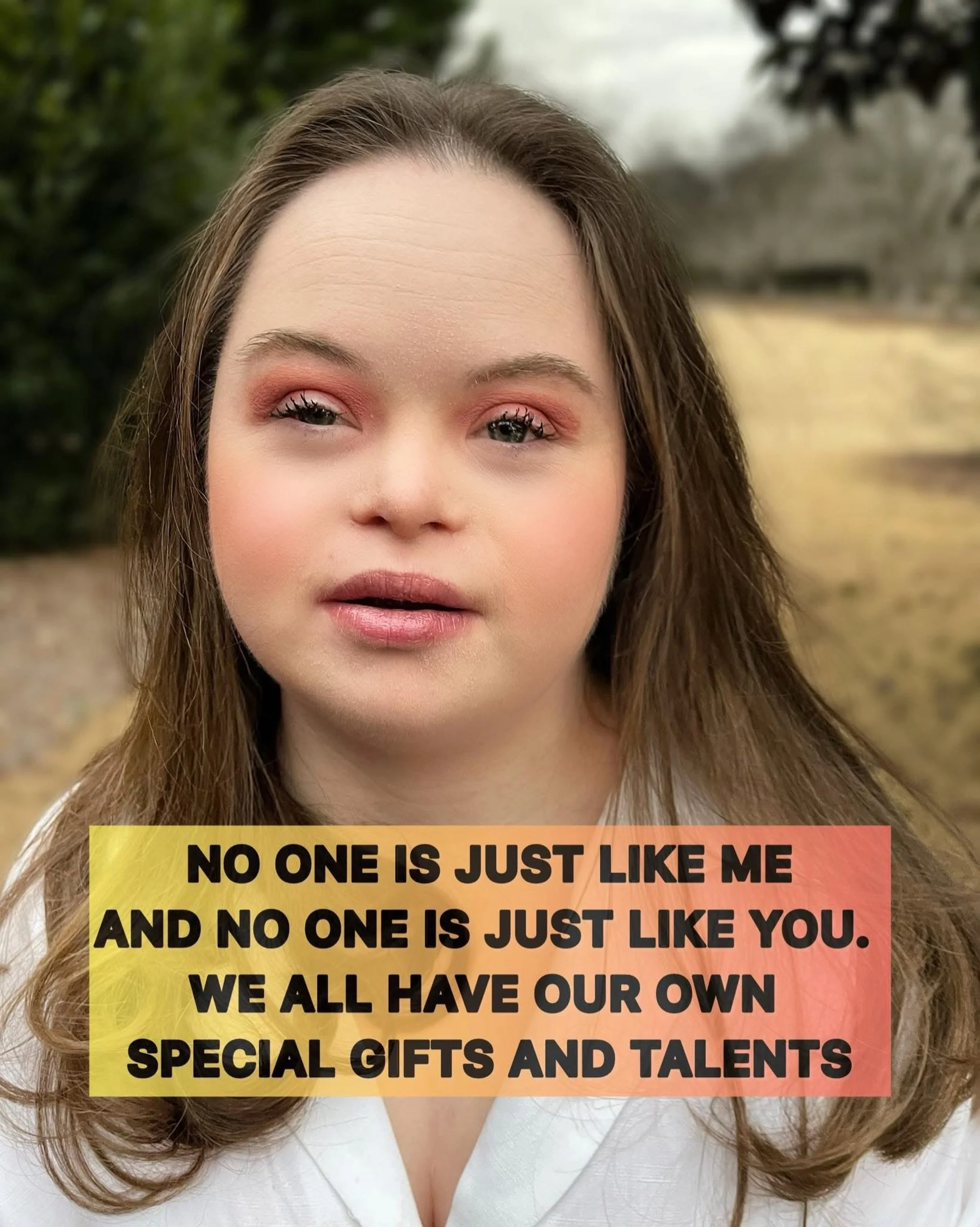 &ldquo;No one is just like me and no one is just like you. We all have our own special gifts and talents.&rdquo; Grace Key - artist, designer and CEO at candidly kind, motivational speaker and advocate for people with disabilities. &hearts;️