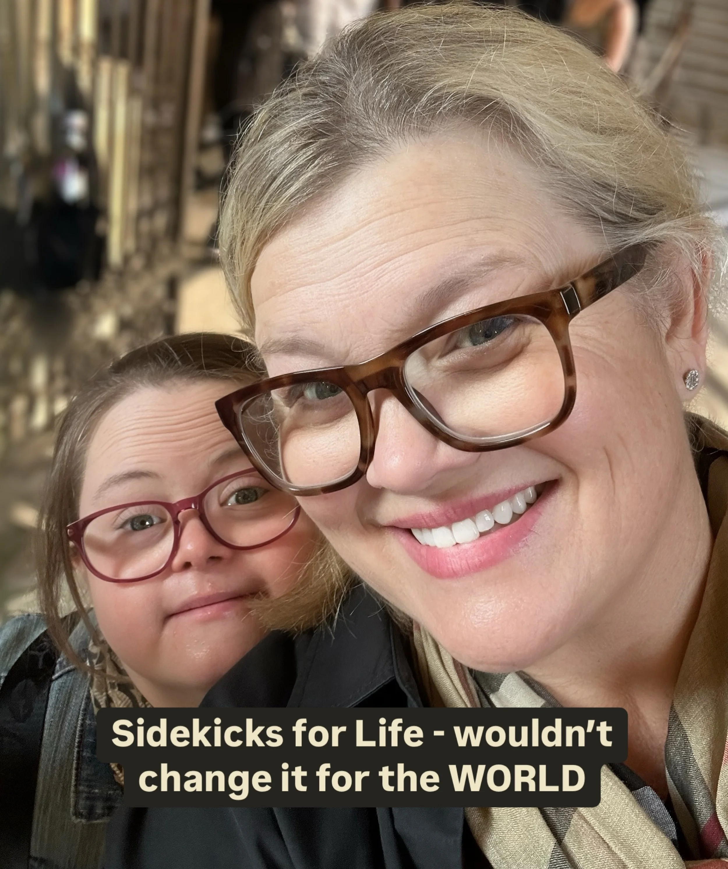 I can&rsquo;t even begin to imagine life without Grace. She brings perspective and light and love into everything and everyone she touches and a whole lot of smiles and laughter too. Who wouldn&rsquo;t want that? ❤️ #downsyndrome #candidlykind #mothe
