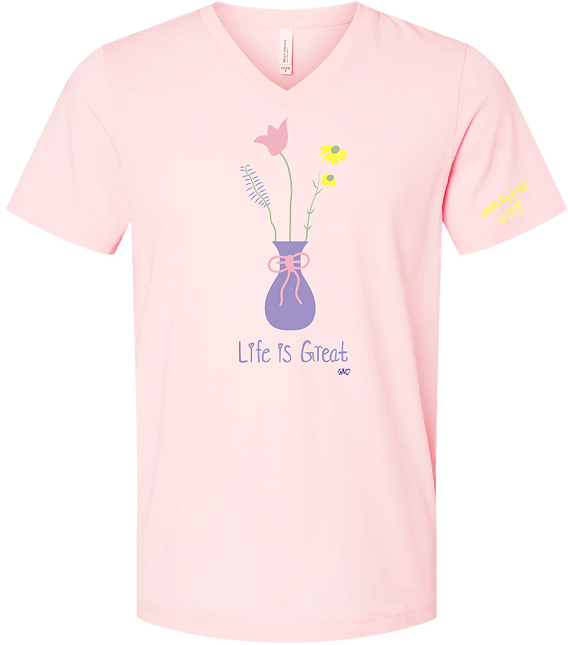 lifeisgreatvneckpink.png