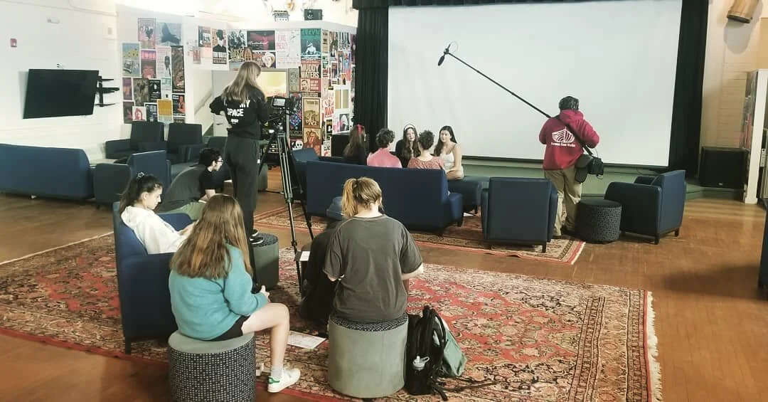 Shooting in our student center this morning. Lot of space to work with.
*
*
#FMAM #formanmakesamovie #film #filmmakikg #locations