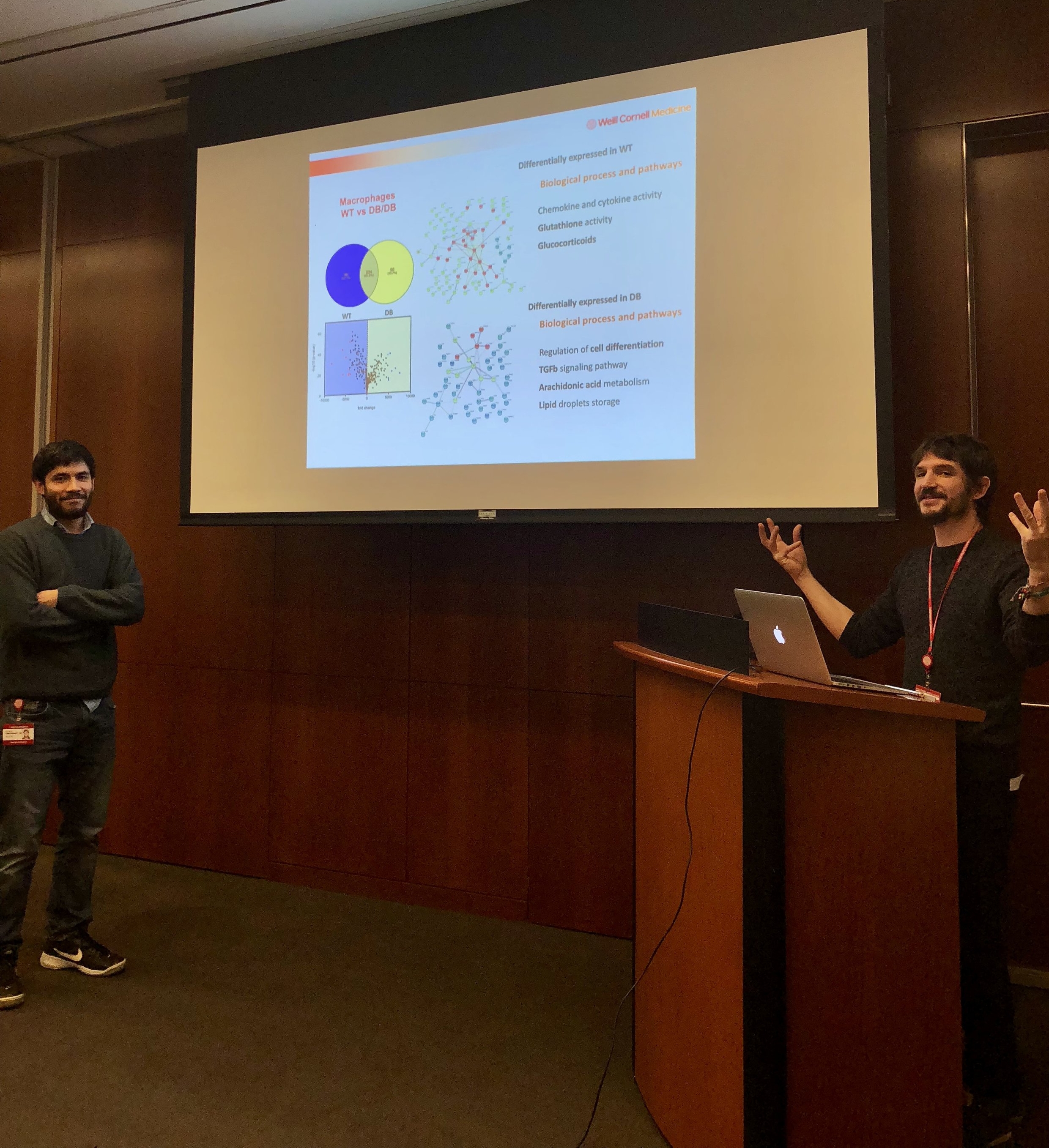 Presenting at the Adipose Biology Meeting