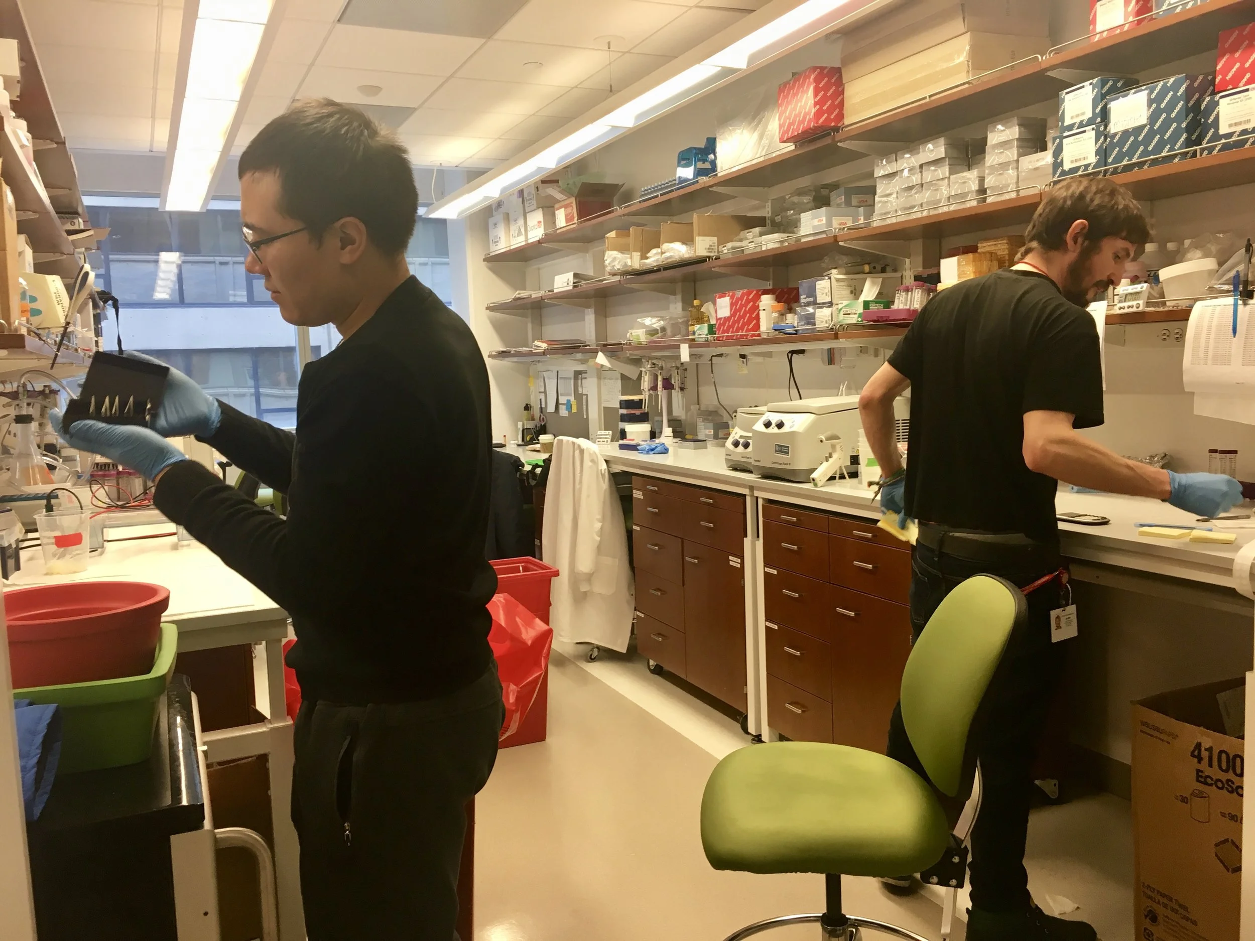Lab cleanup motivated by Chipotle