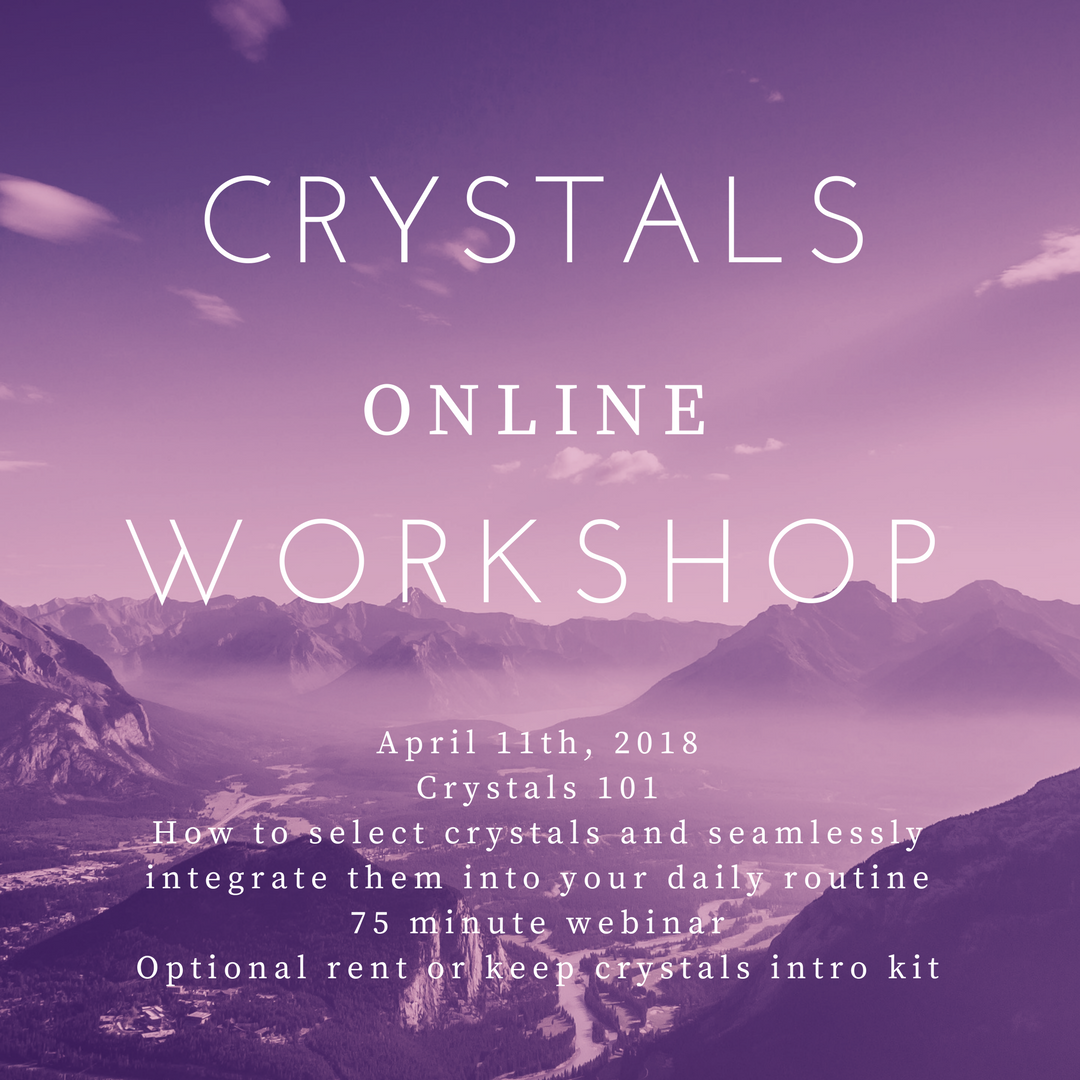 Crystals 101 Online Workshop