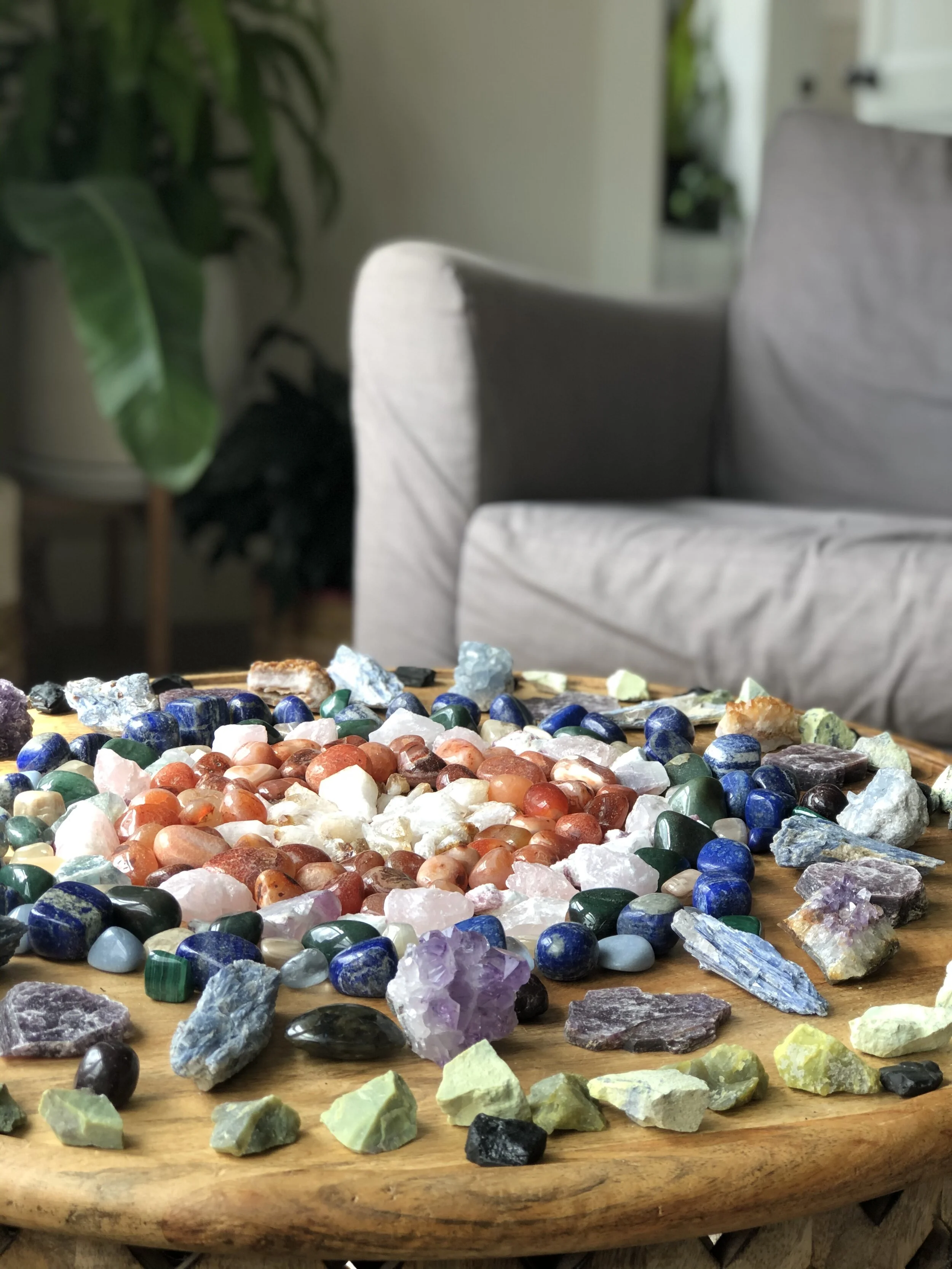 Crystal kits are a top seller this year, bring crystals home to your loved ones