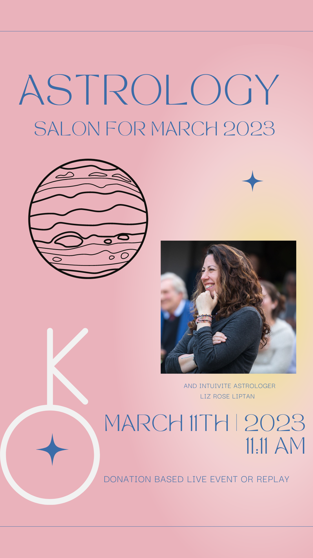 March Astrology Salon on Zoom