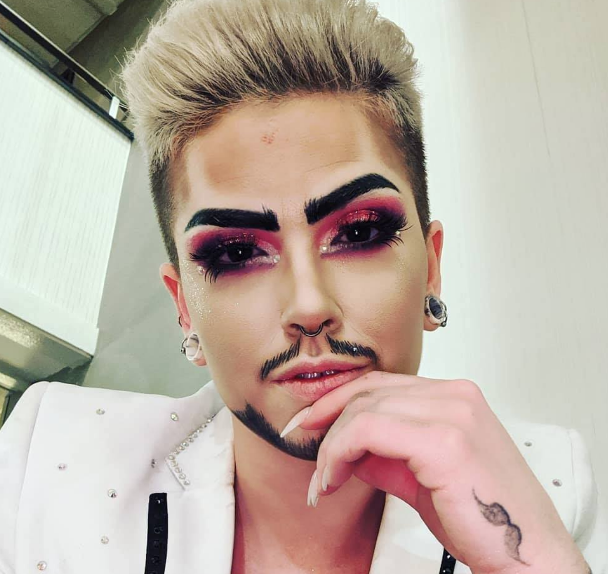 How To Do Drag King Makeup Saubhaya Makeup