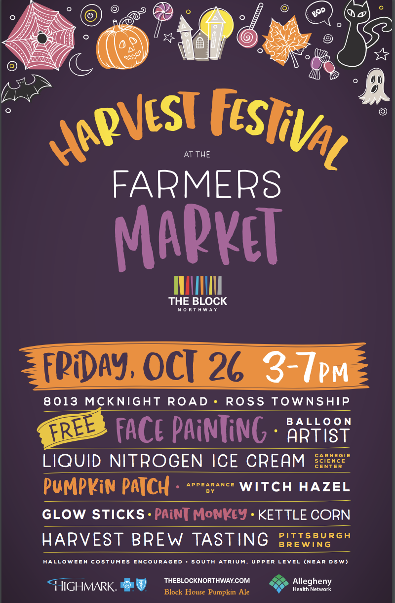 Harvest Festival at The Block 2018 - Complete Vendor List! 