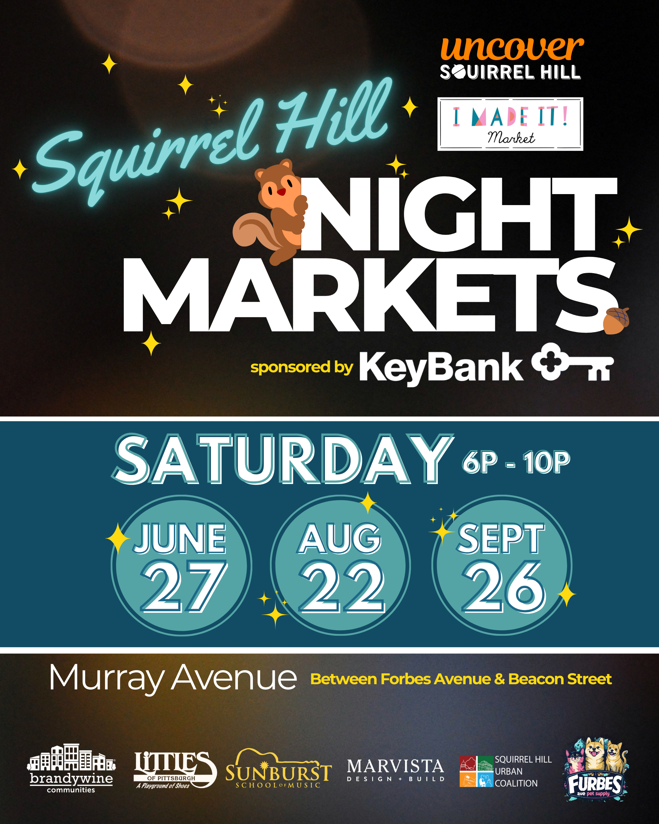 Squirrel Hill Night Market - August 22nd