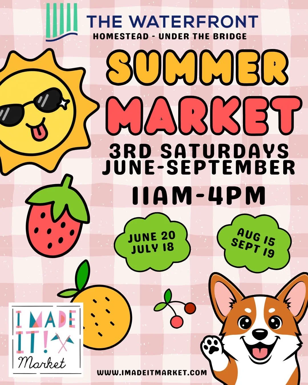 I Made It! Market at The Waterfront August 15